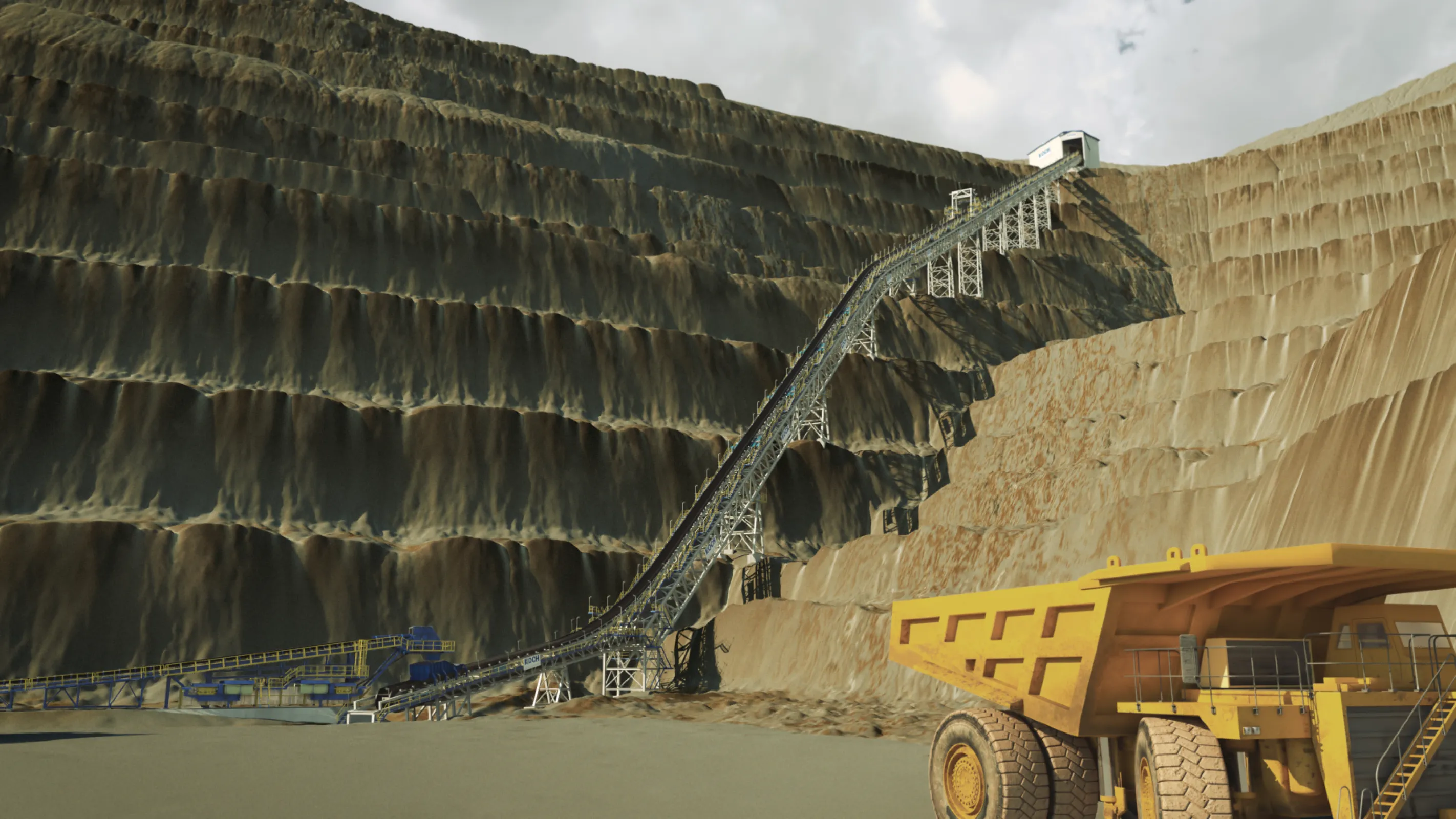 IBEX Steep Angle Conveyor