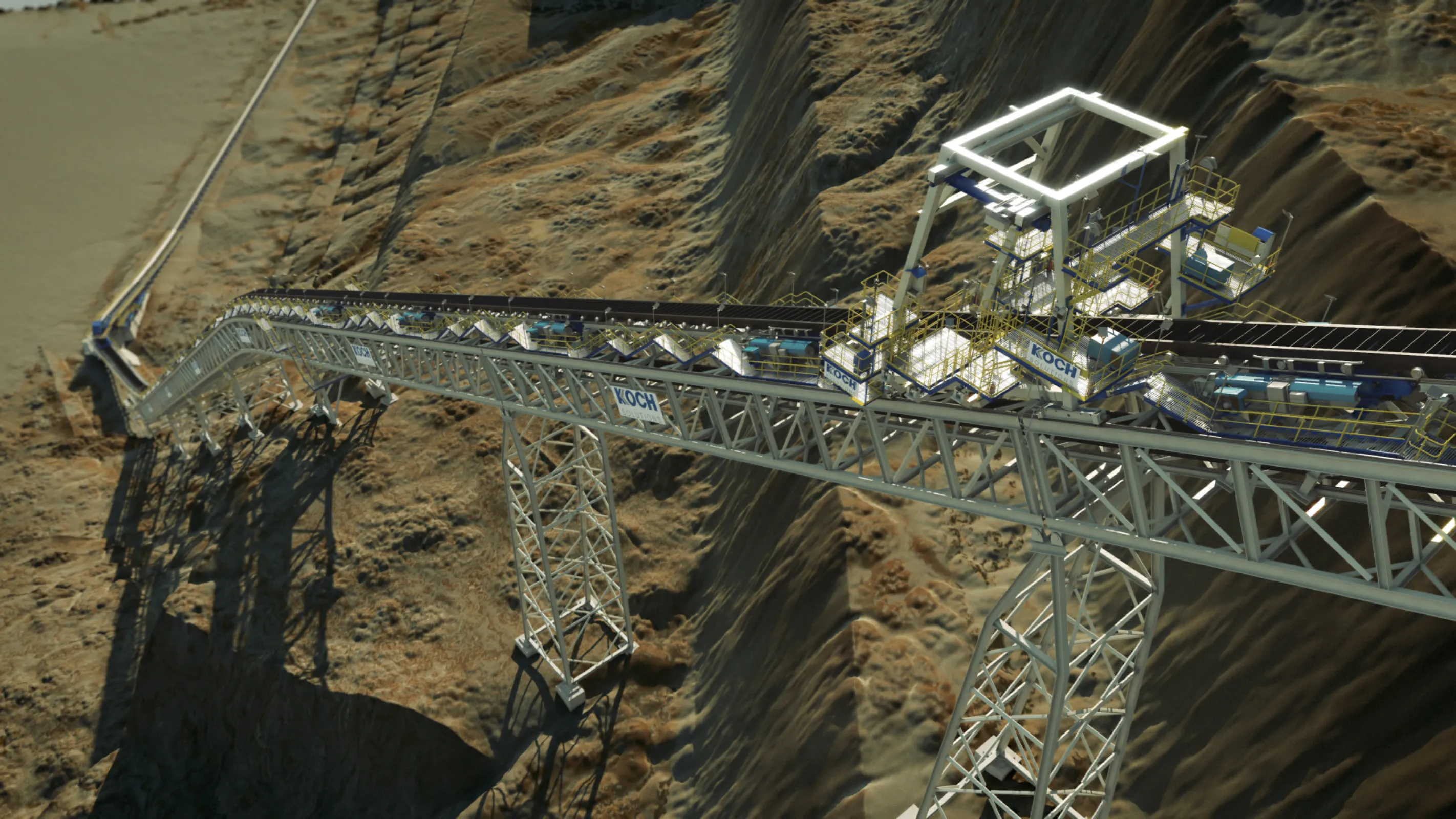 IBEX Steep Angle Conveyor