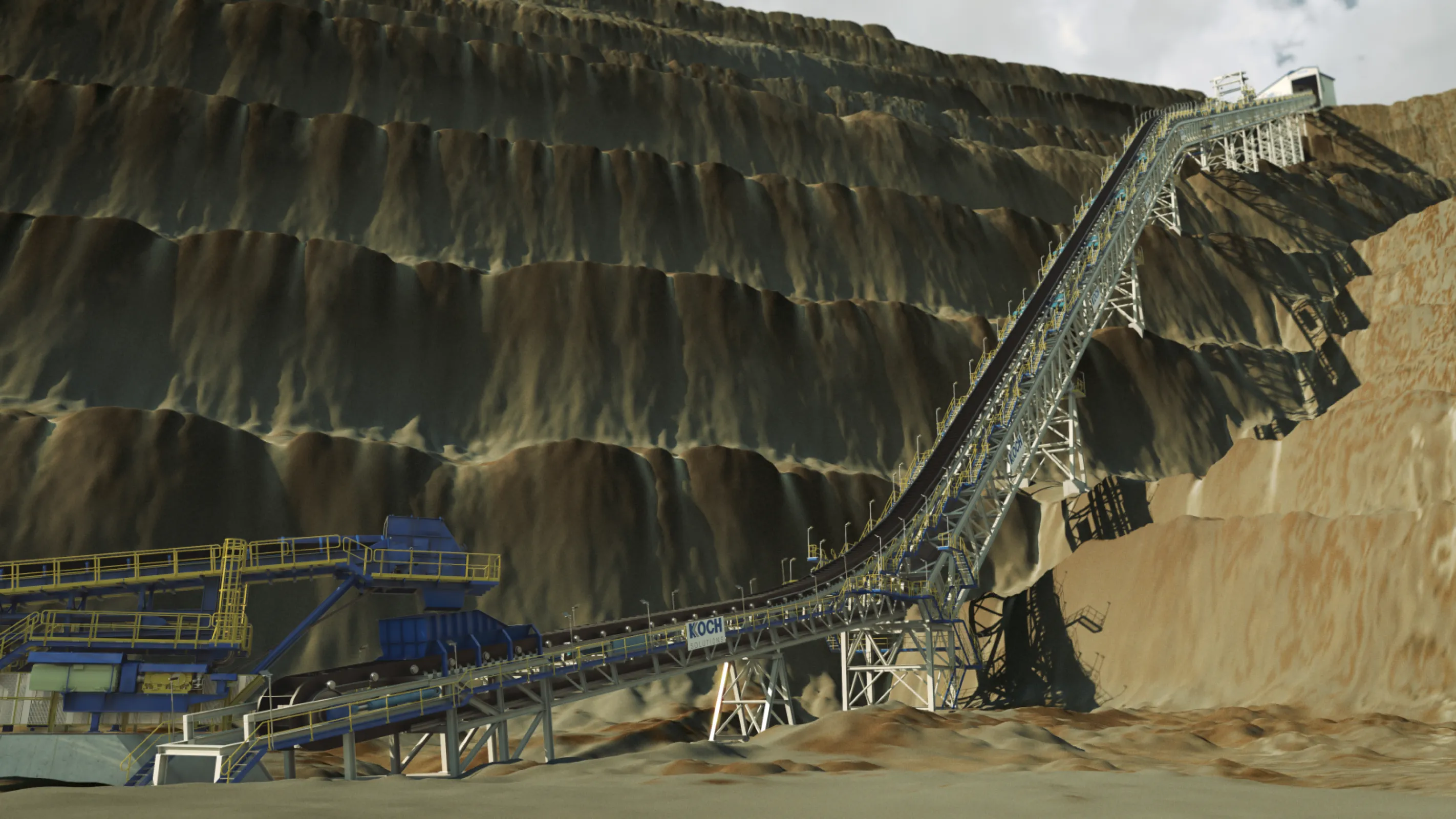 IBEX Steep Angle Conveyor