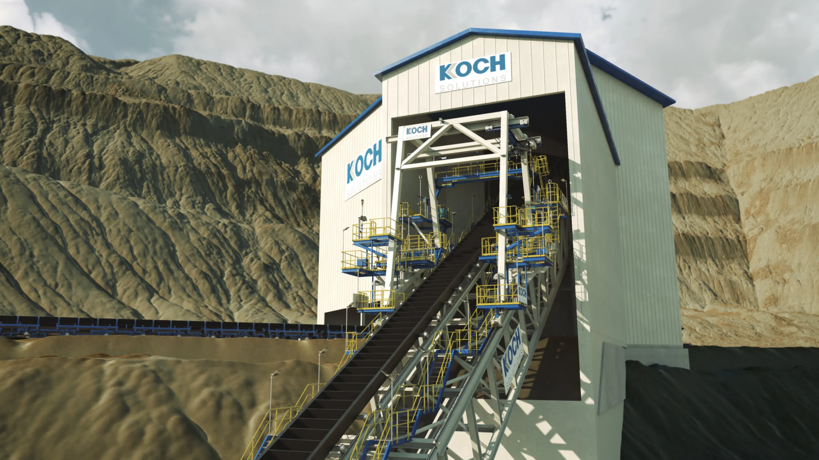 IBEX Steep Angle Conveyor