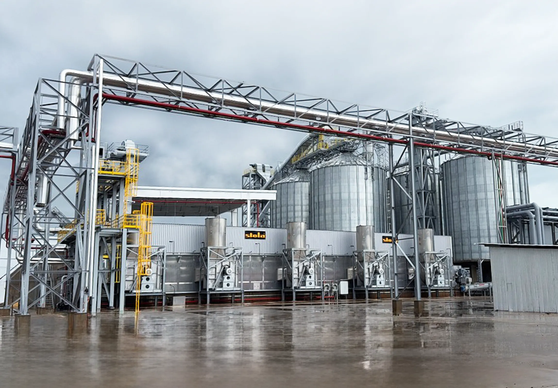 Belt dryer in Argentina for sawdust