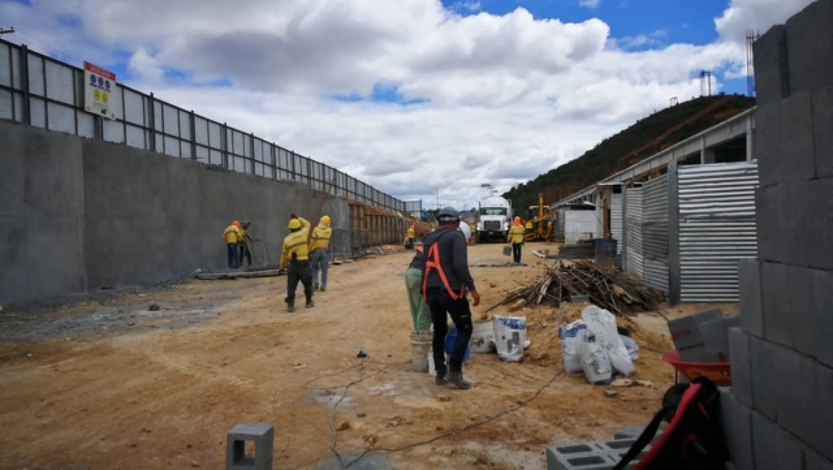 Shotcrete project Guatemala - VELOSIT CA 112