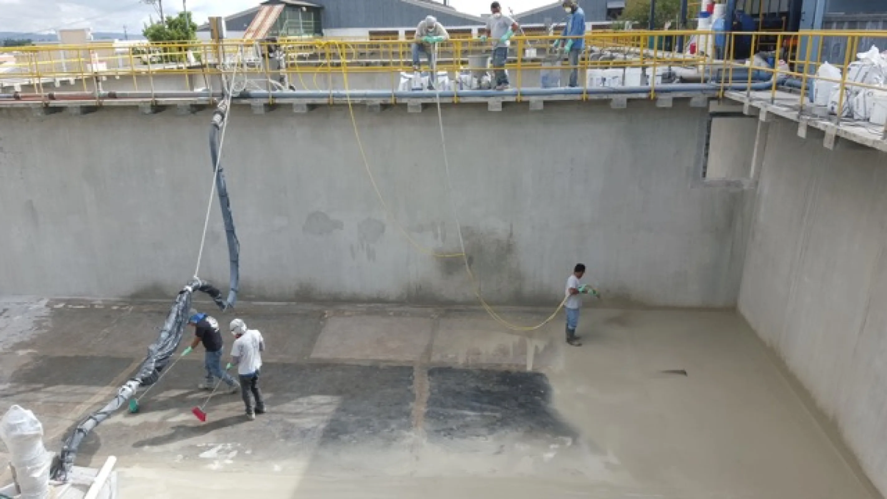 Sewage Plant Jeans Factory - Guatemala City - VELOSIT CW 111 Waterproofing
