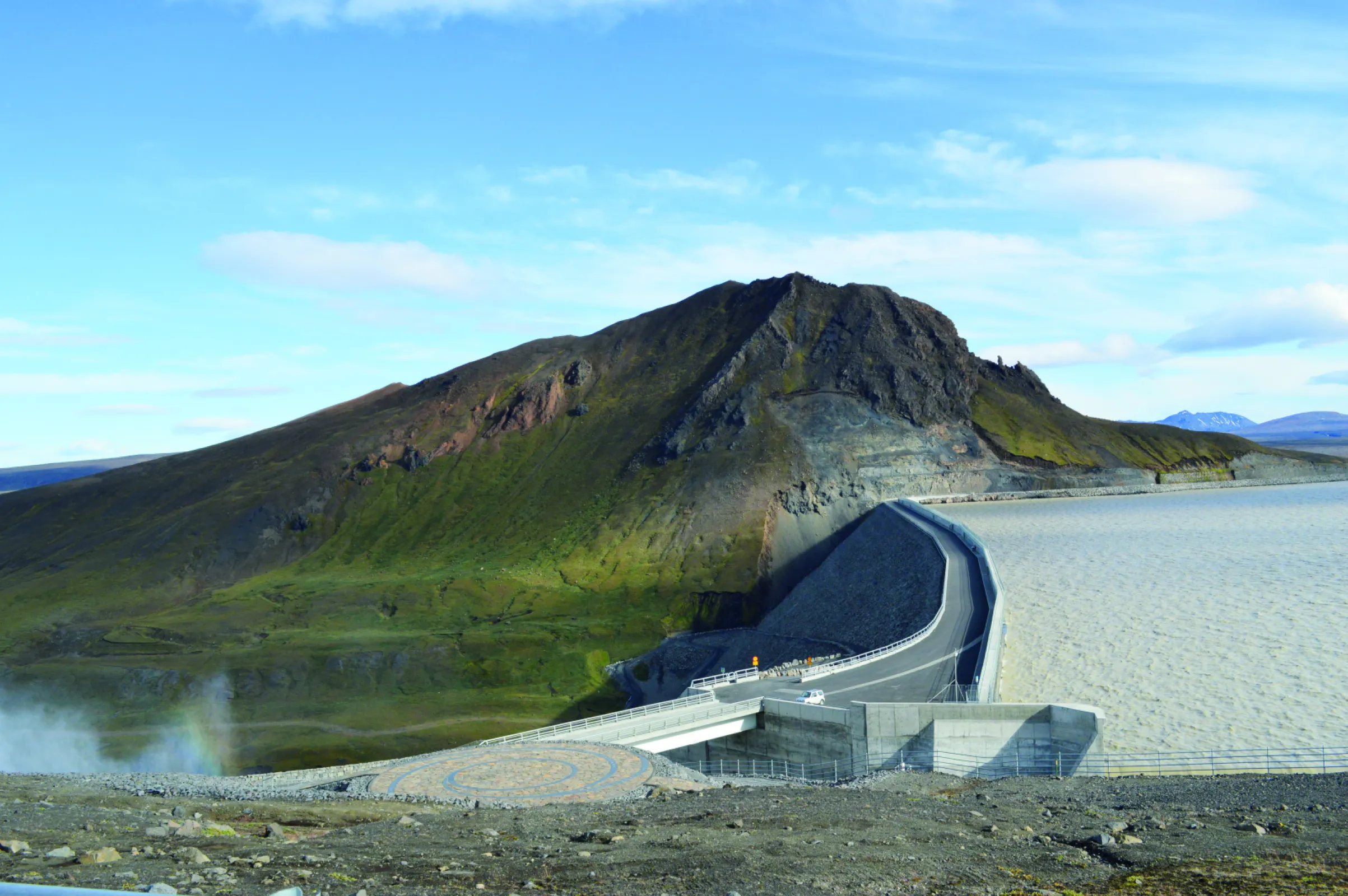 Karahnjukar Island Dam - Waterproofing with VELOSIT WP 101