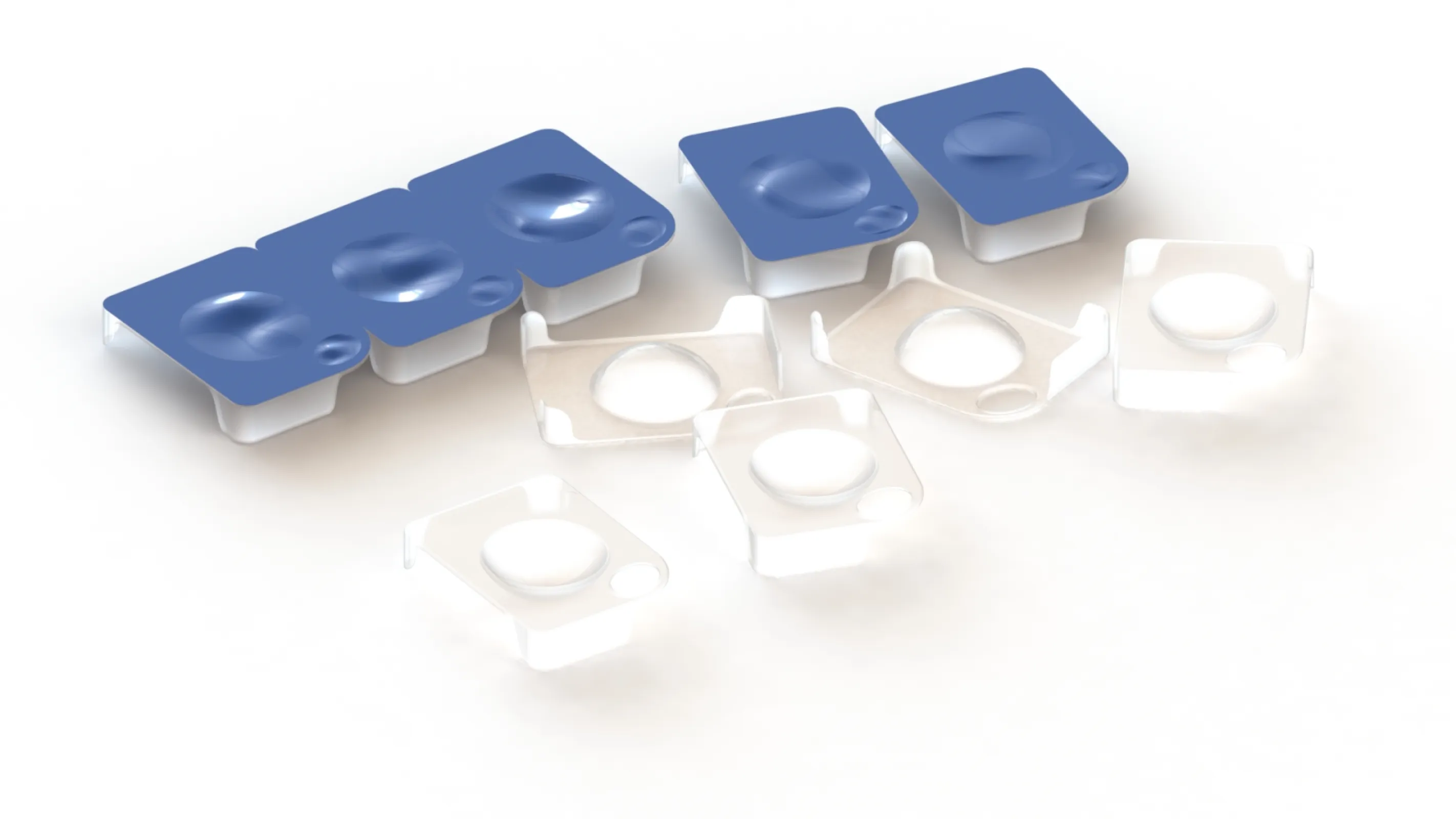 Contact lens shells