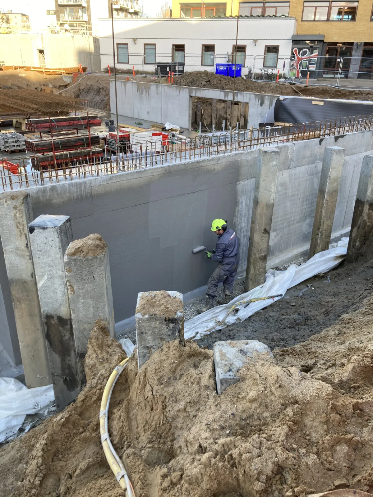 REDMOLEN Denmark Exterior Basement Waterproofing - with VELOSIT WP 120