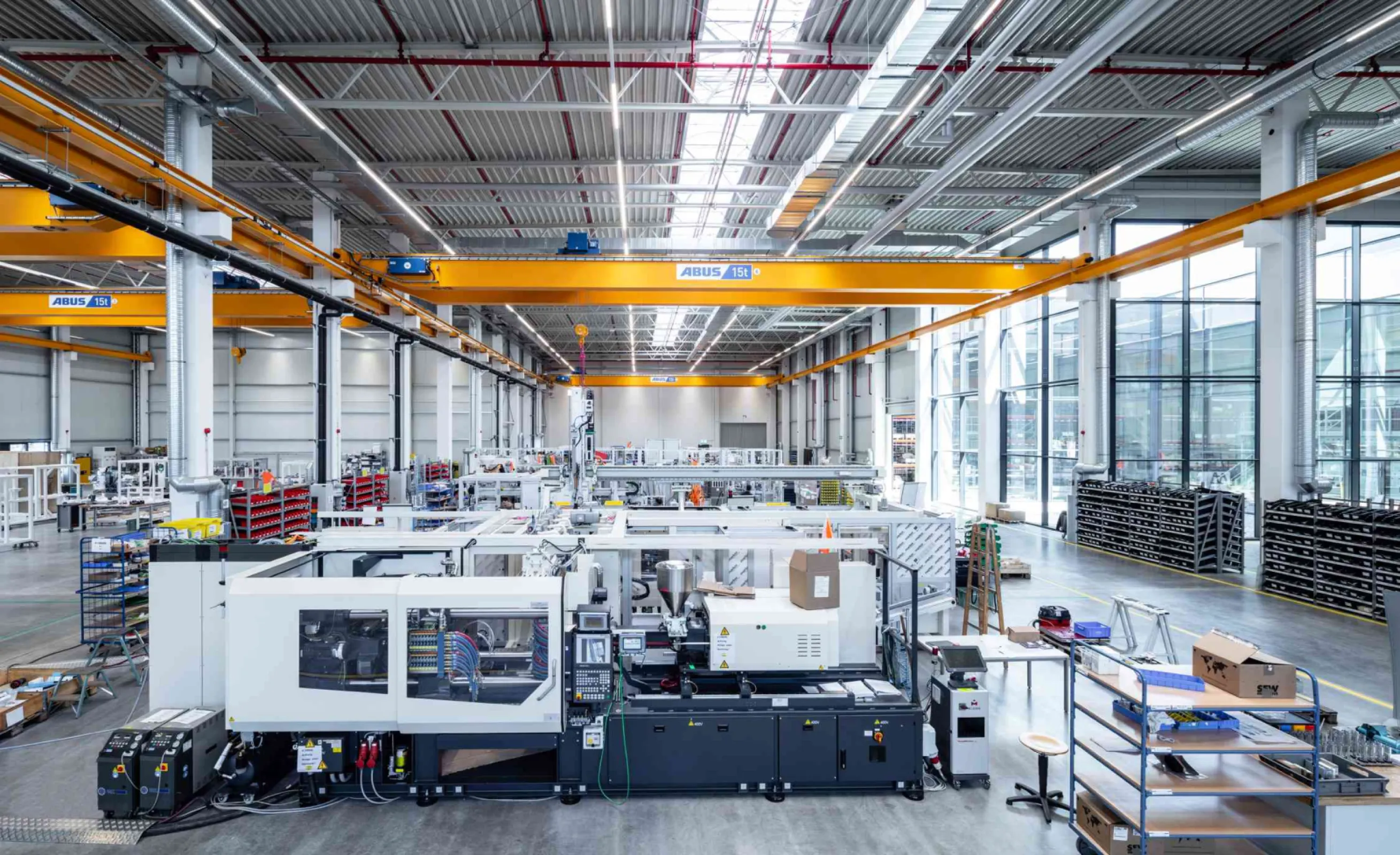 BBS Automation Hallbergmoos - Production Hall