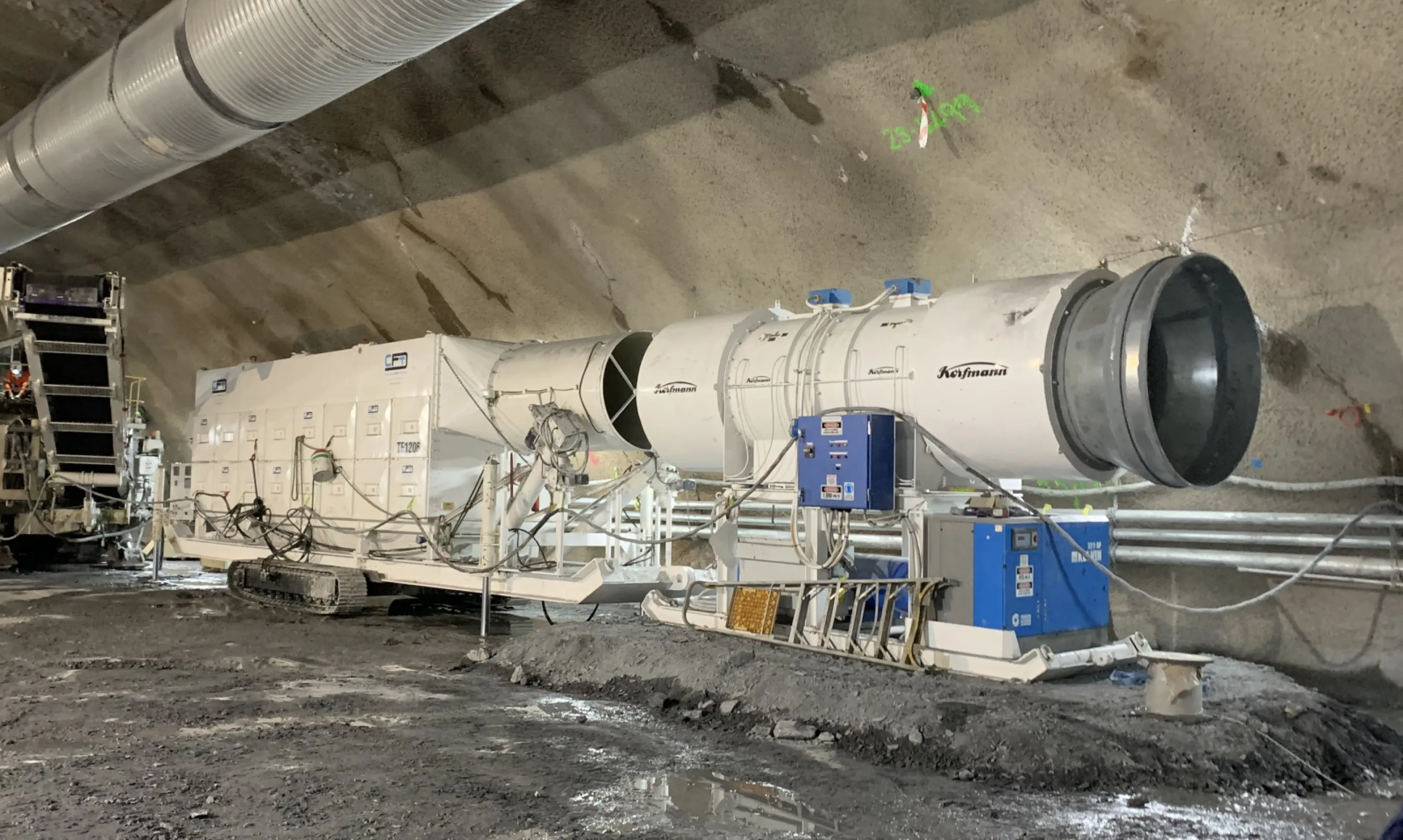 Mobile Dry Deduster