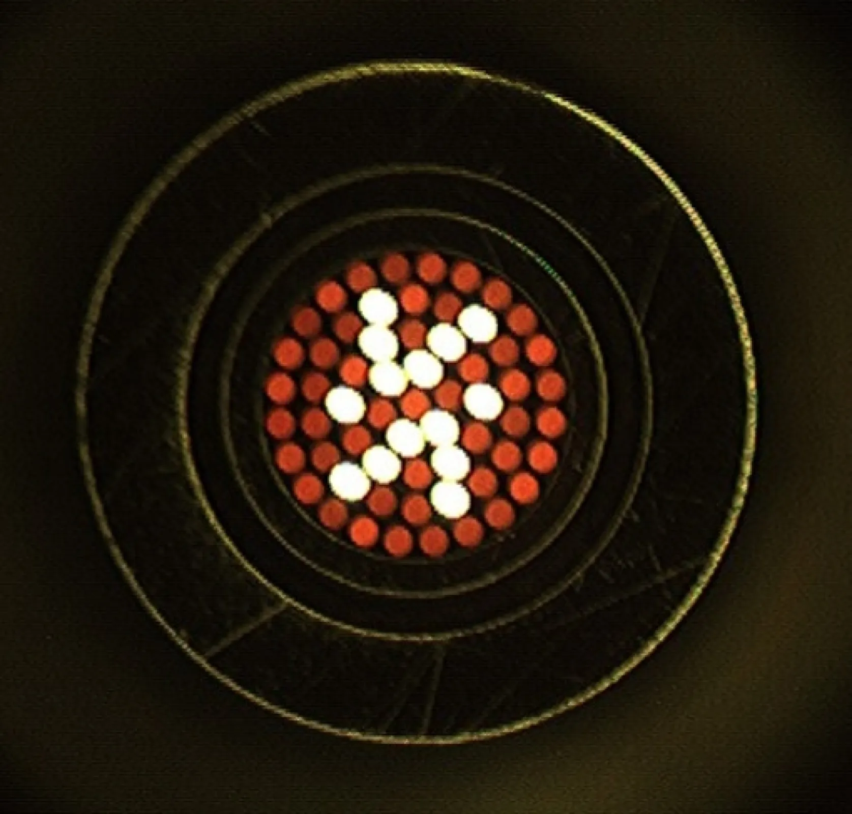 Customized end face of fiber bundle