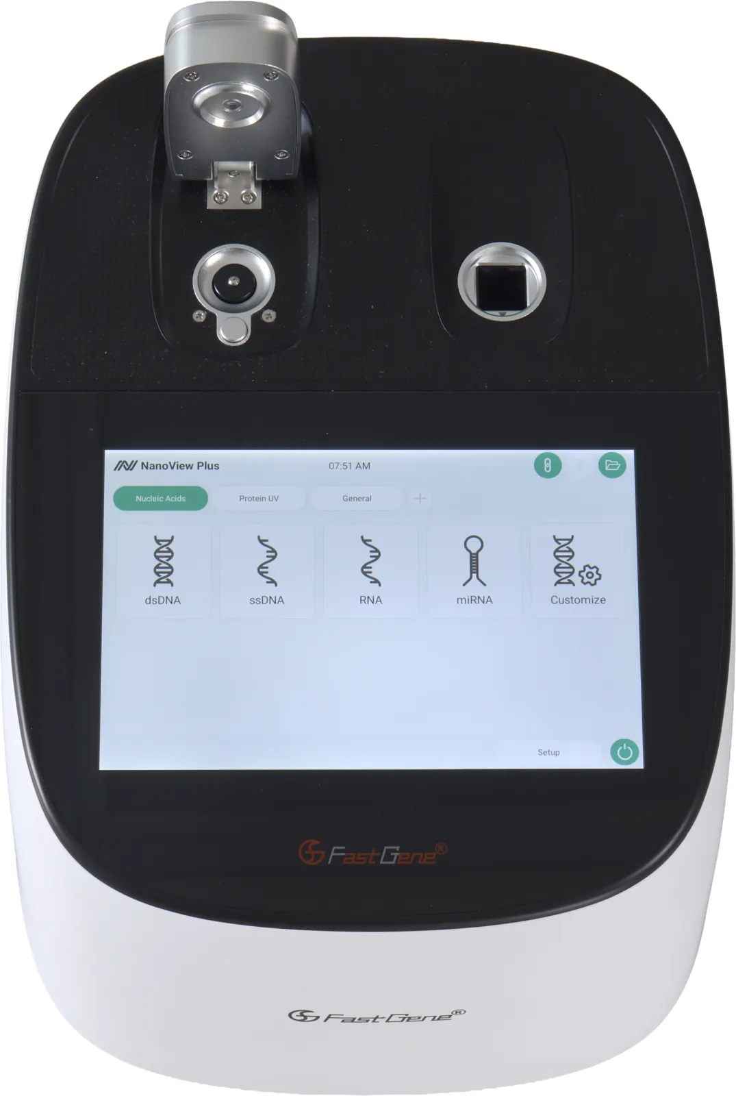 FastGene NanoView Plus | Microvolume and Cuvette Photometer | Top view