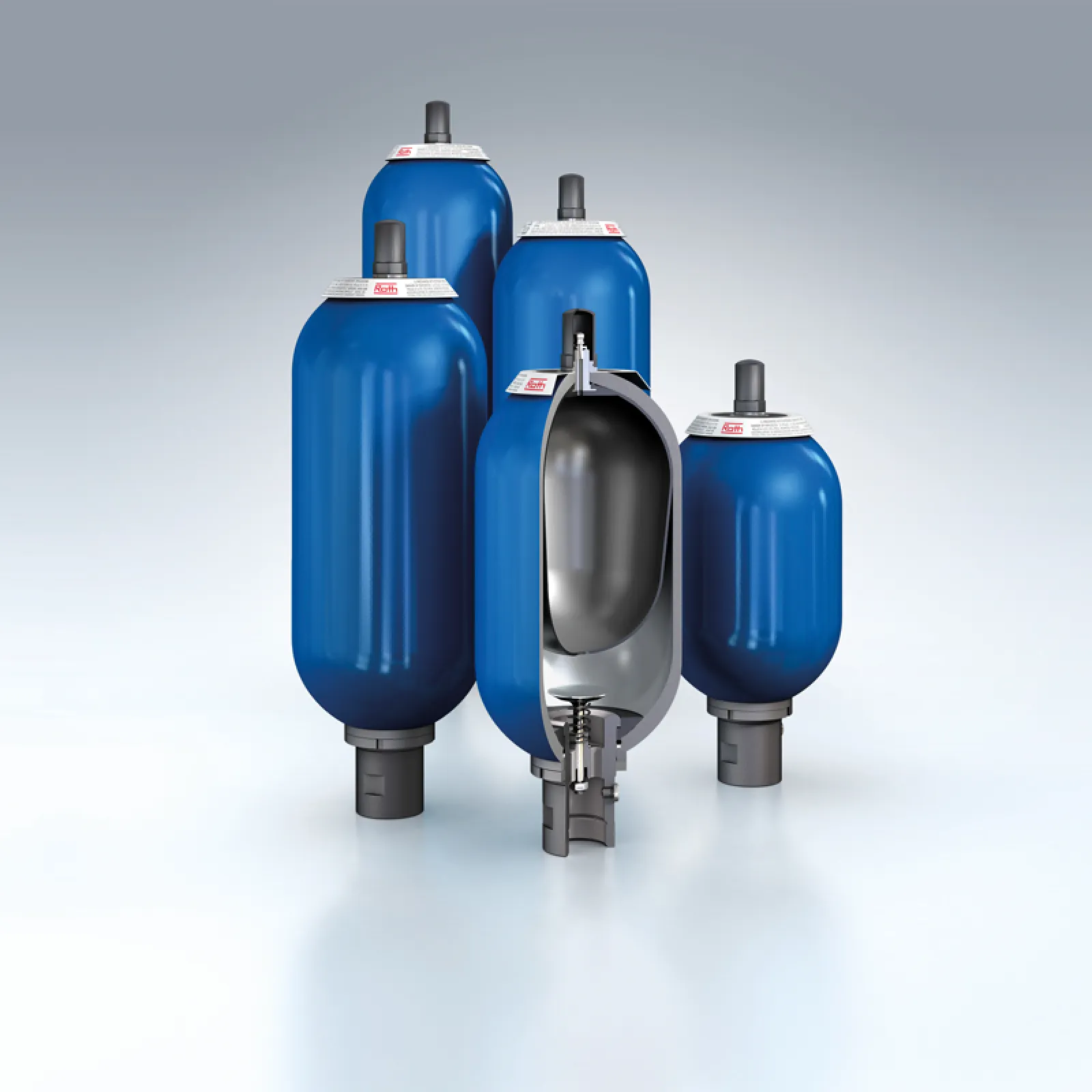 Roth bladder accumulators
