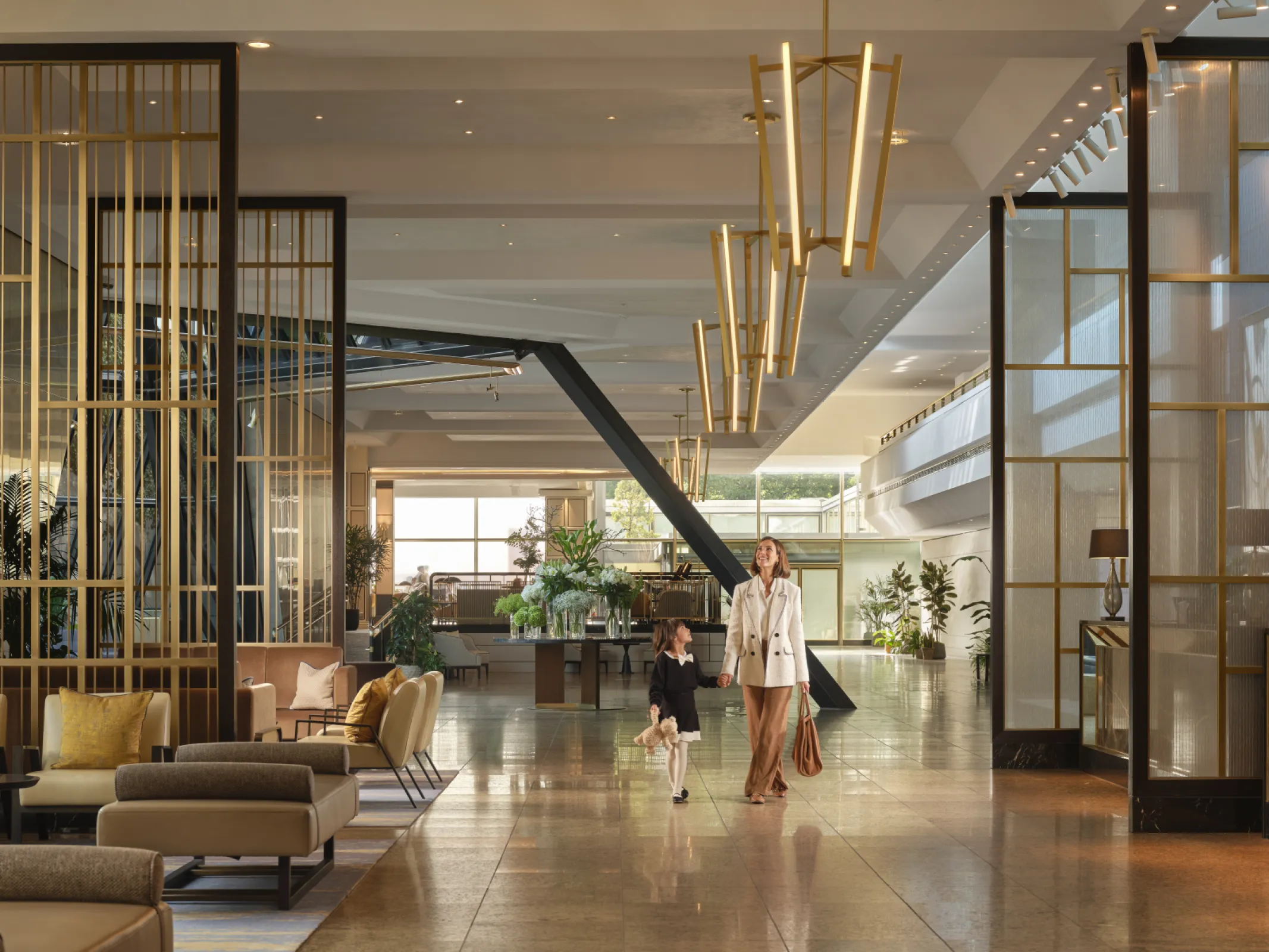 Lobby, can be privatized and branded when buy-out