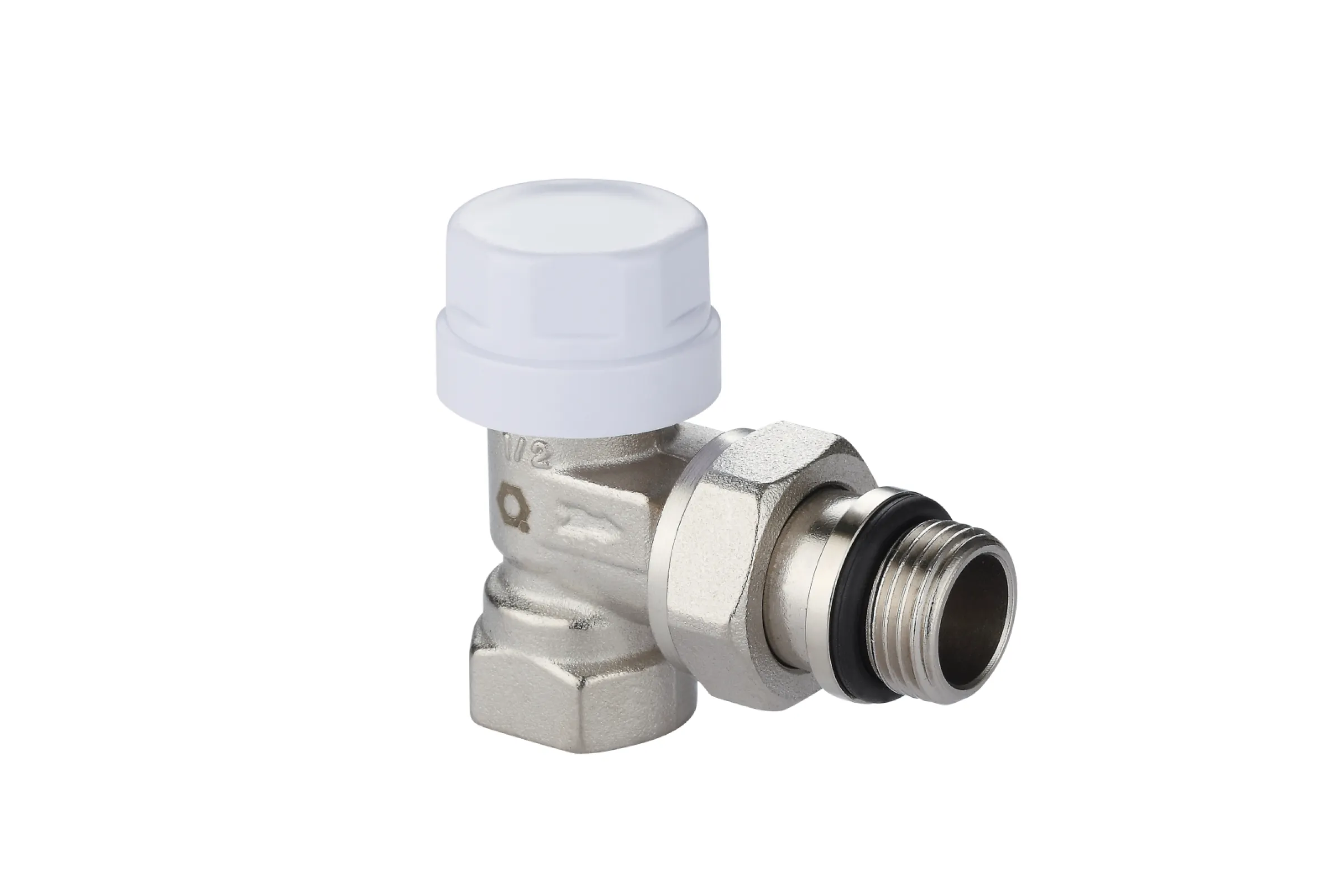 Pre-setting angle thermostatic valve
