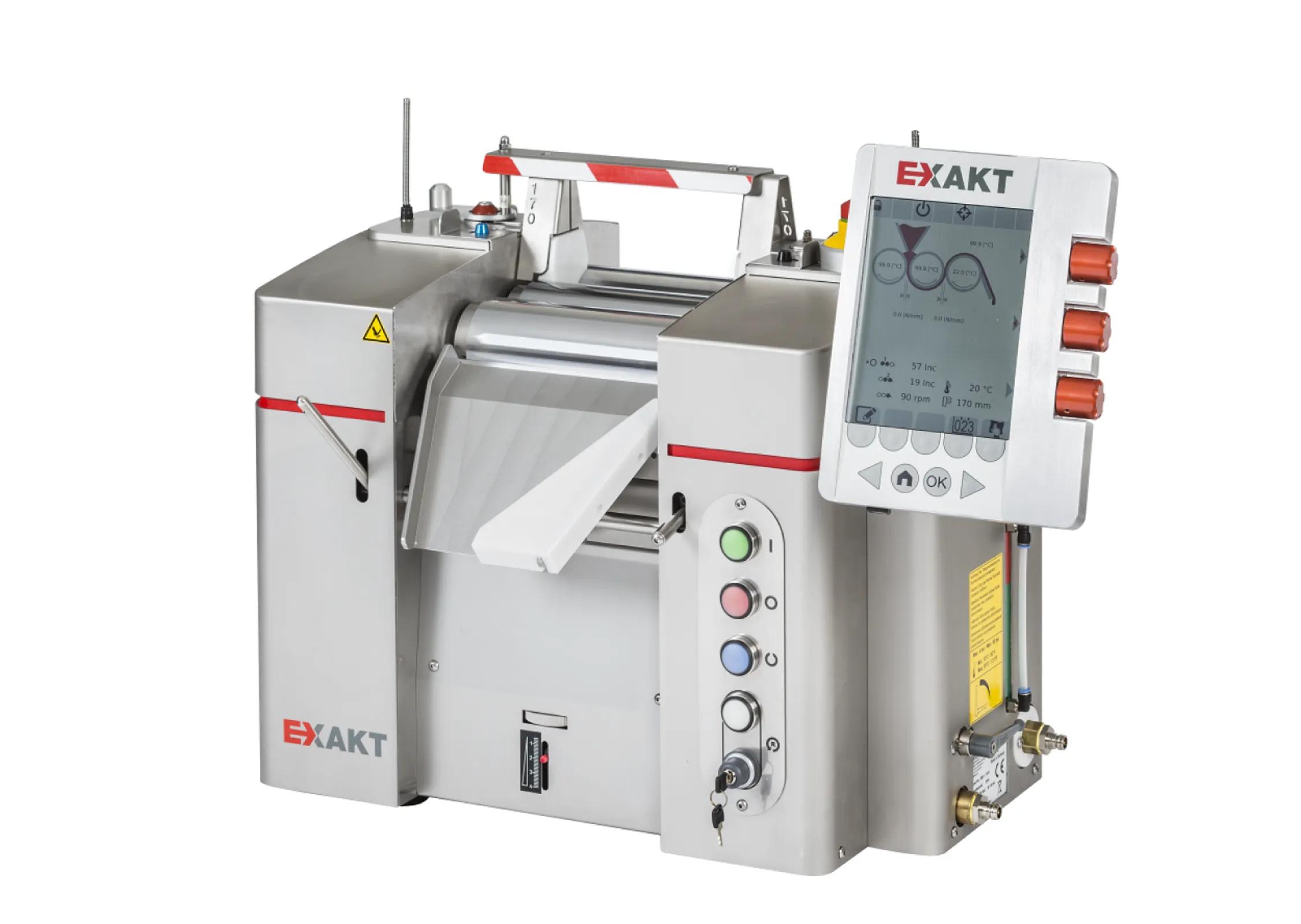 EXAKT 80E PLUS Three Roll Mill