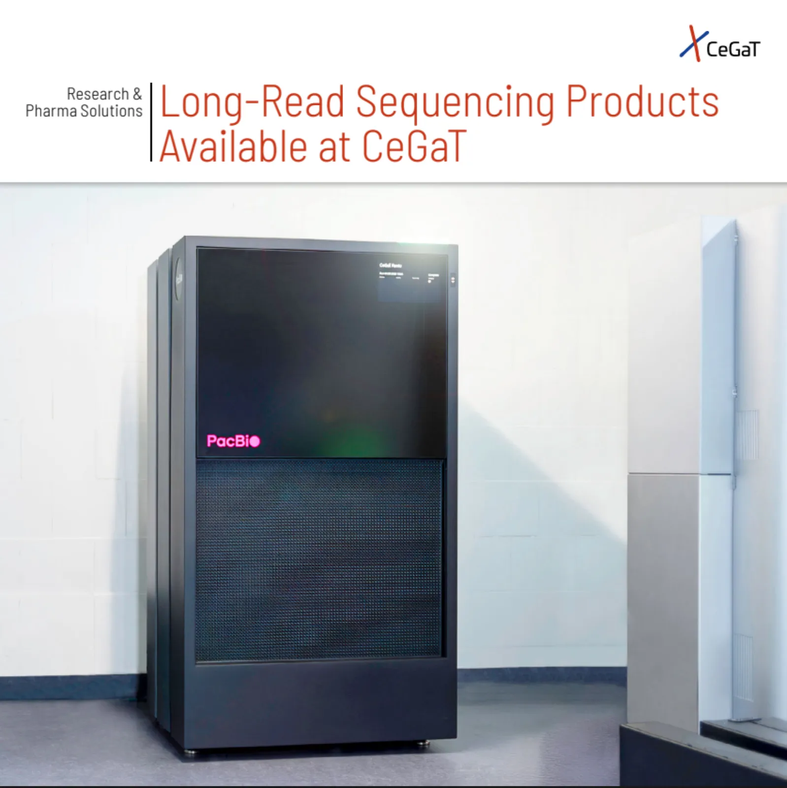 Accredited high-quality long read sequencing: PacBio Revio technology.