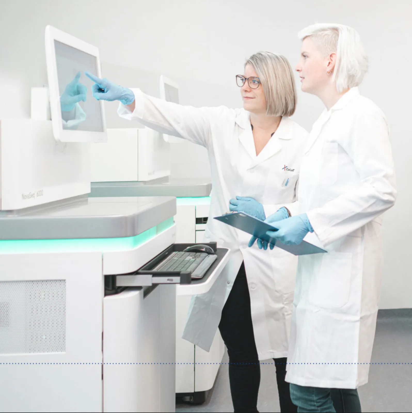 All steps are performed in-house, in accredited laboratory facilities in Germany.