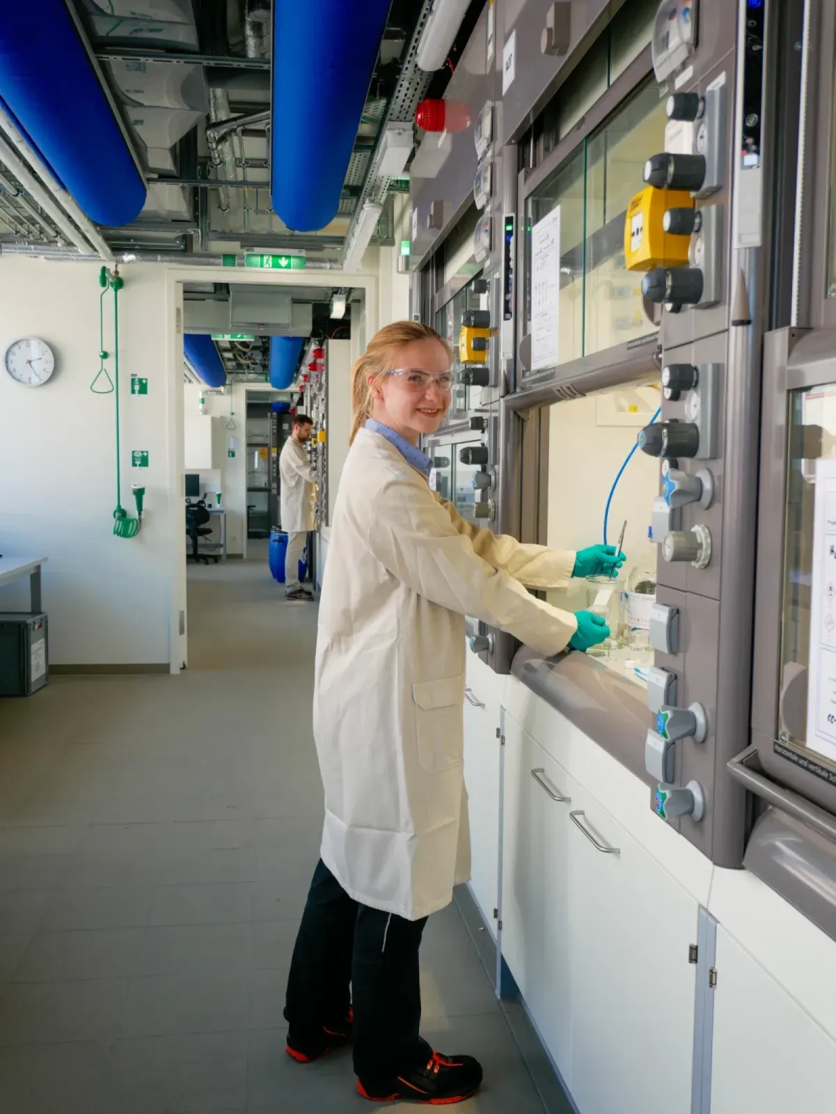 ChemCon's R&D area