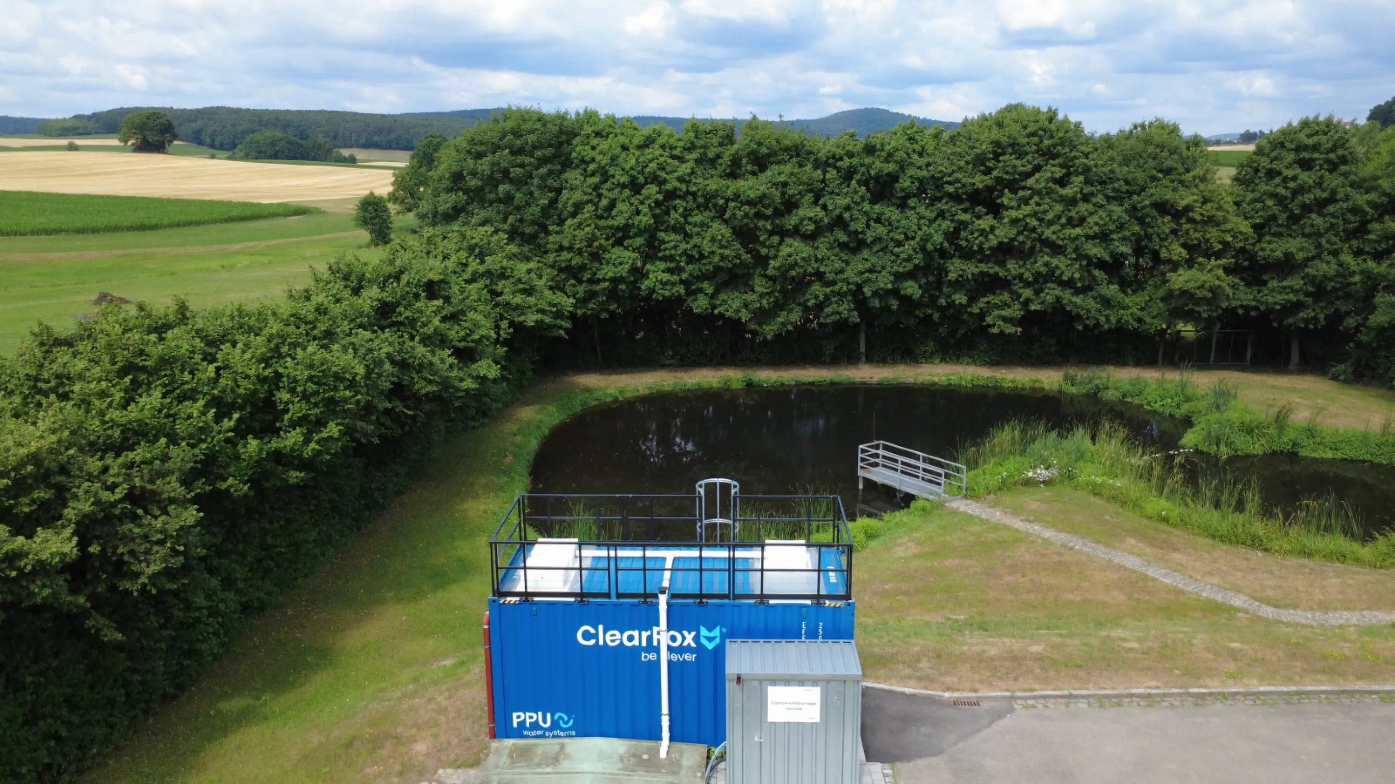 Containerized Municipal Wastewater Treatment Plant - Plug & Play
