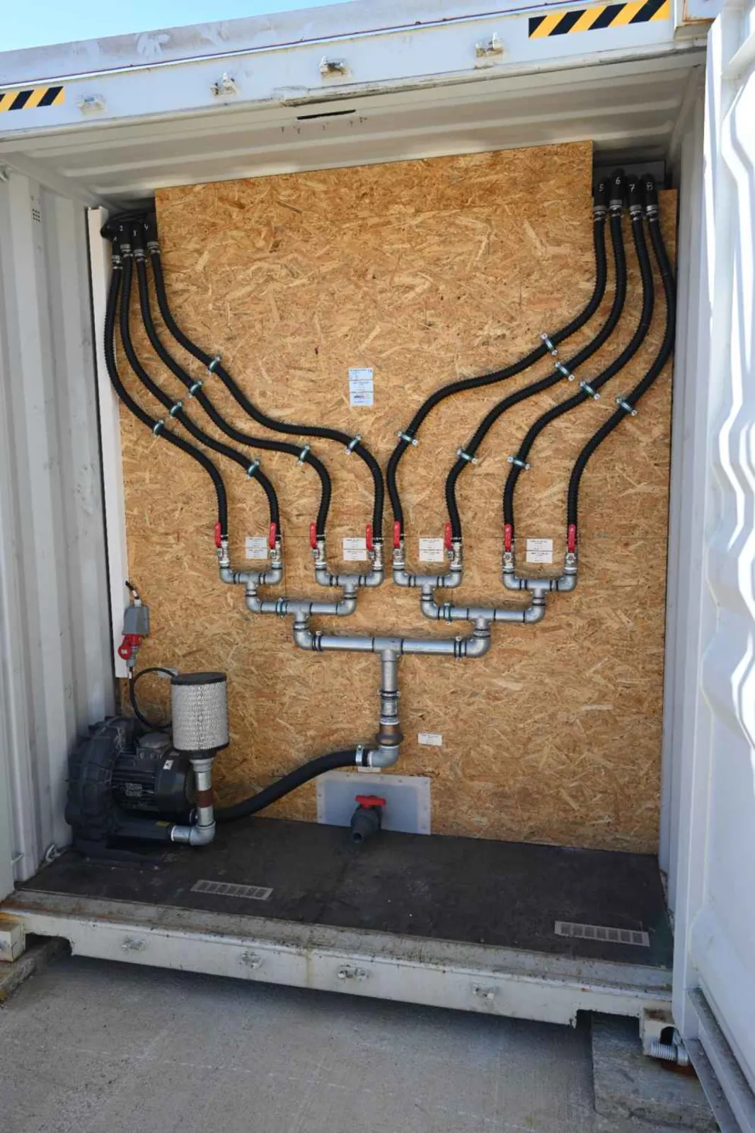 Containerized FBBR Wastewater Treatment Plant