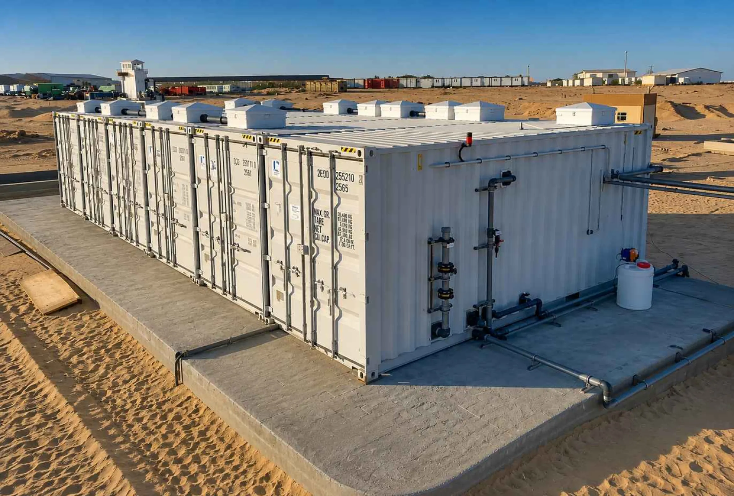 Containerized FBBR for camps