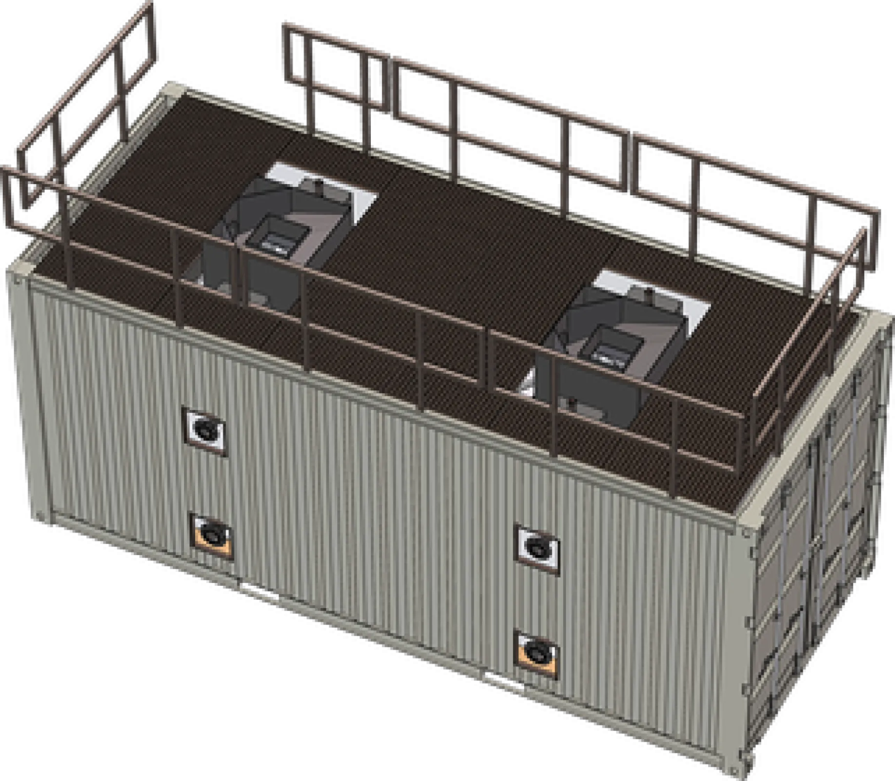 ClearFox containerized DAF system