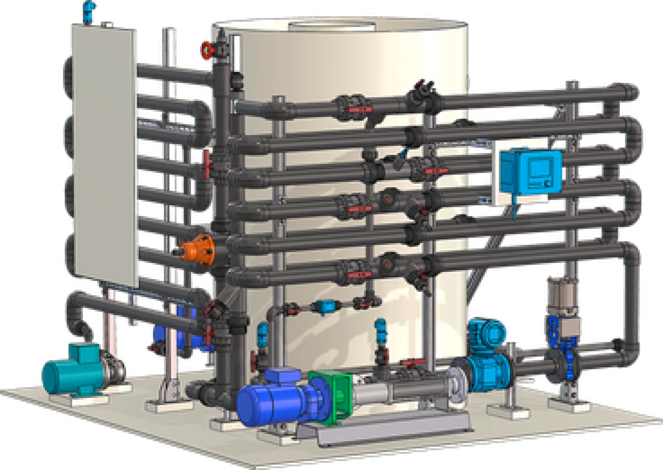 Complete turnkey DAF solution