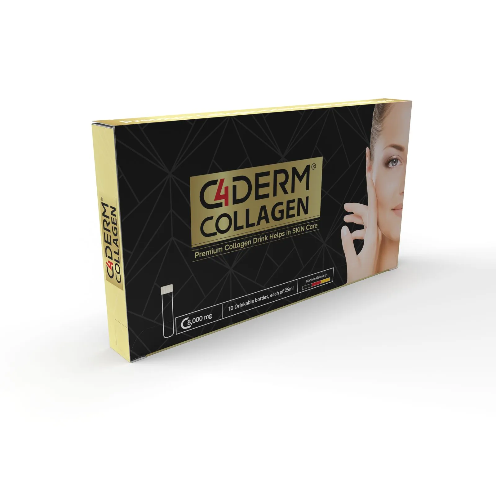 C4DERM collagen drink 10 x 25 ml