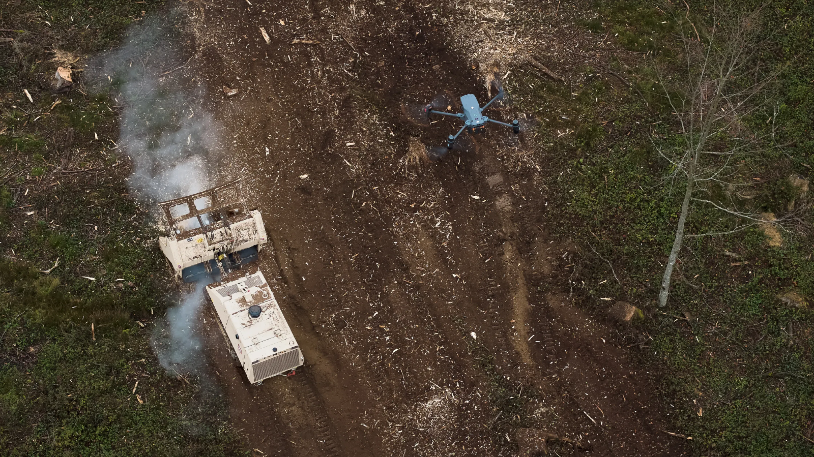 GCS-200 with Flail and Vehicle Tracking System
