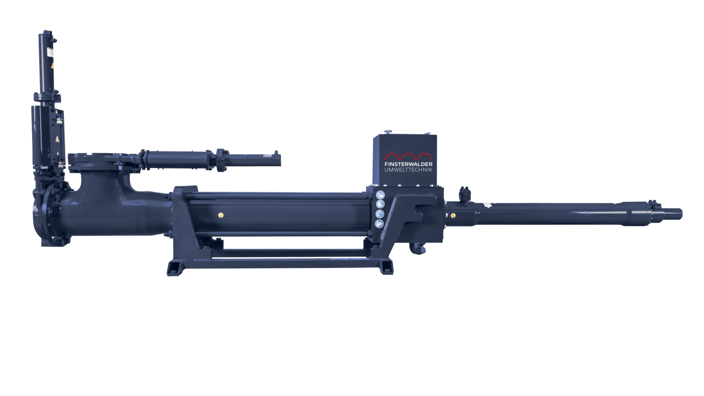 KS23 slide valve pump – engineered for reliable pumping of substrates with large particles and fibrous materials without clogging.