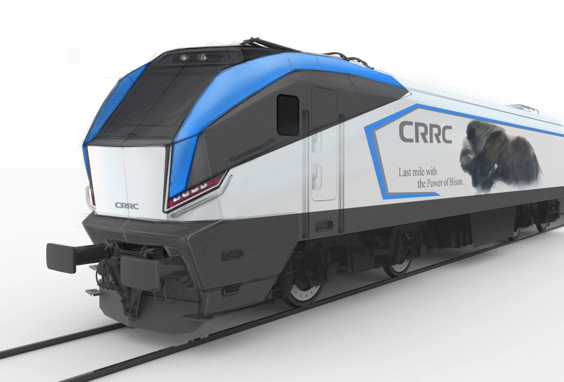 Rendering of Bison Loco