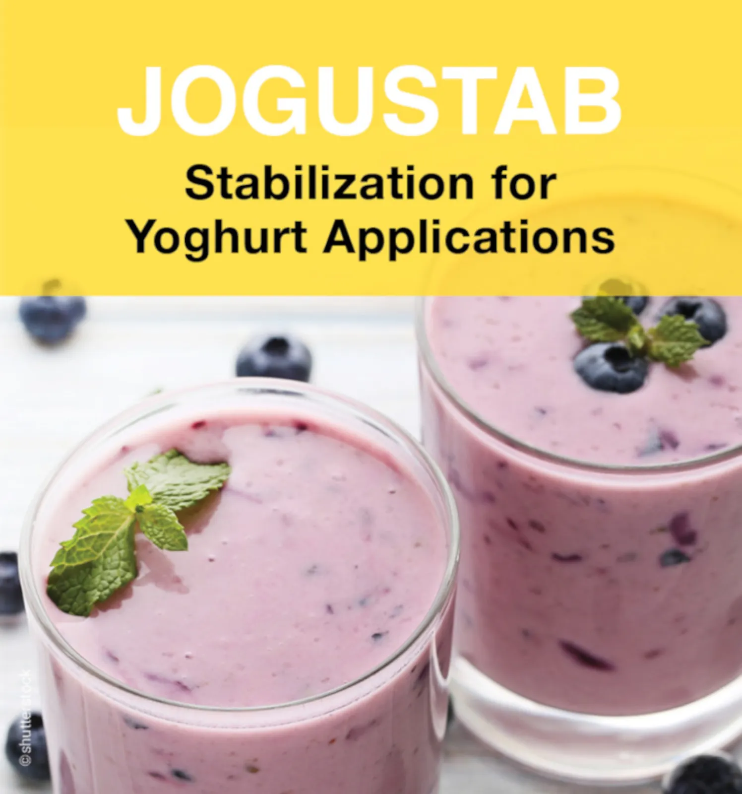 JOGUSTAB® - stabilization for yoghurt applications