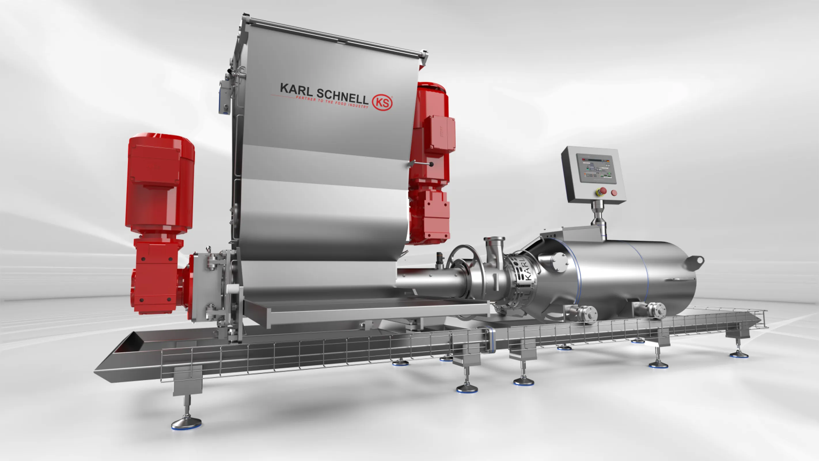 KS Emulsifier FL175 DSE & KS Feed Hopper 600 E