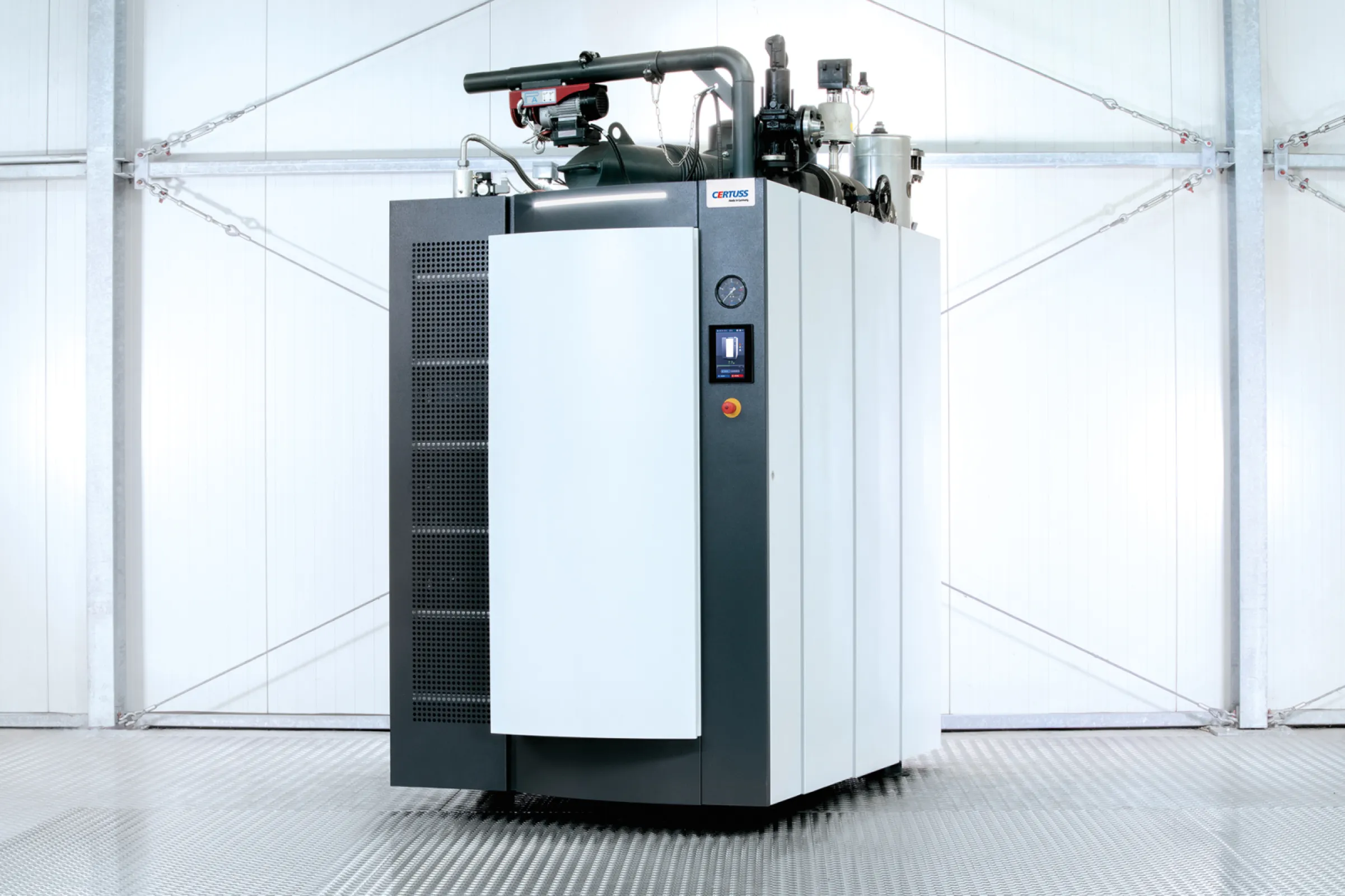 UMX - the gas steam boiler with dual fuel option