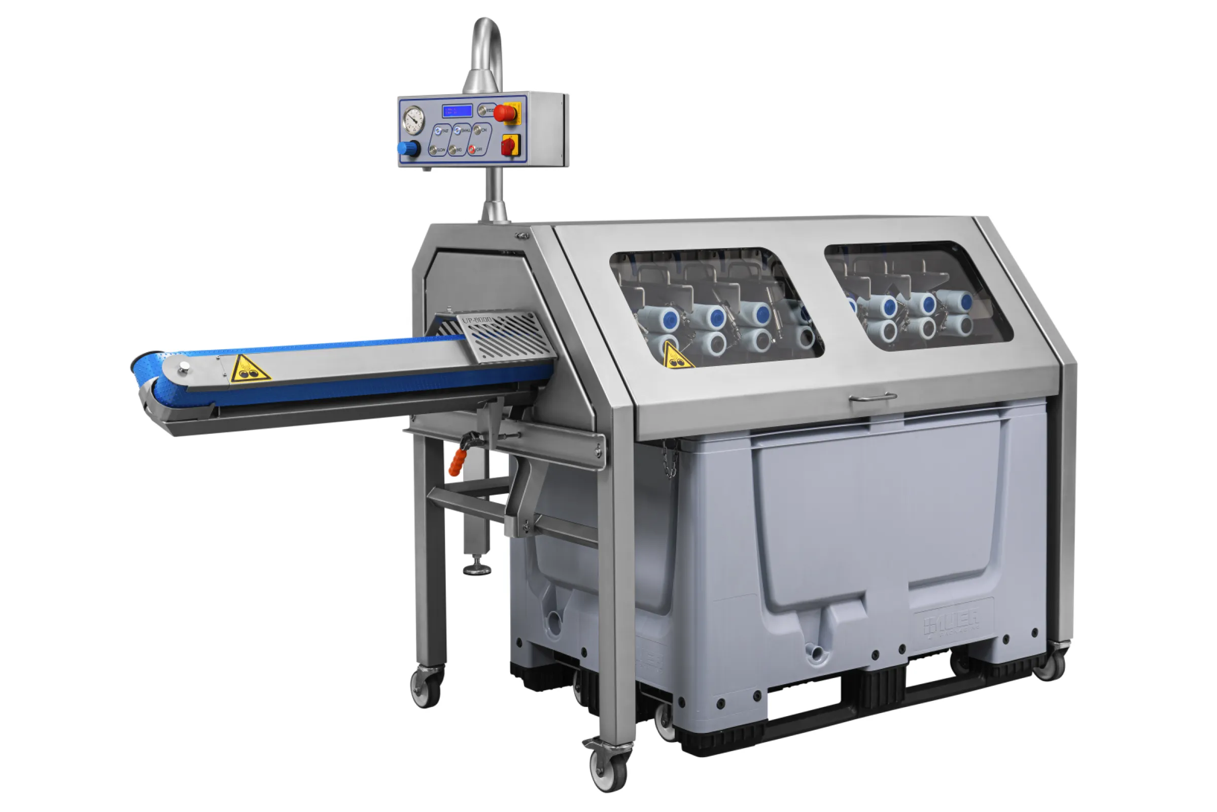 Universal peeling machine for casava
