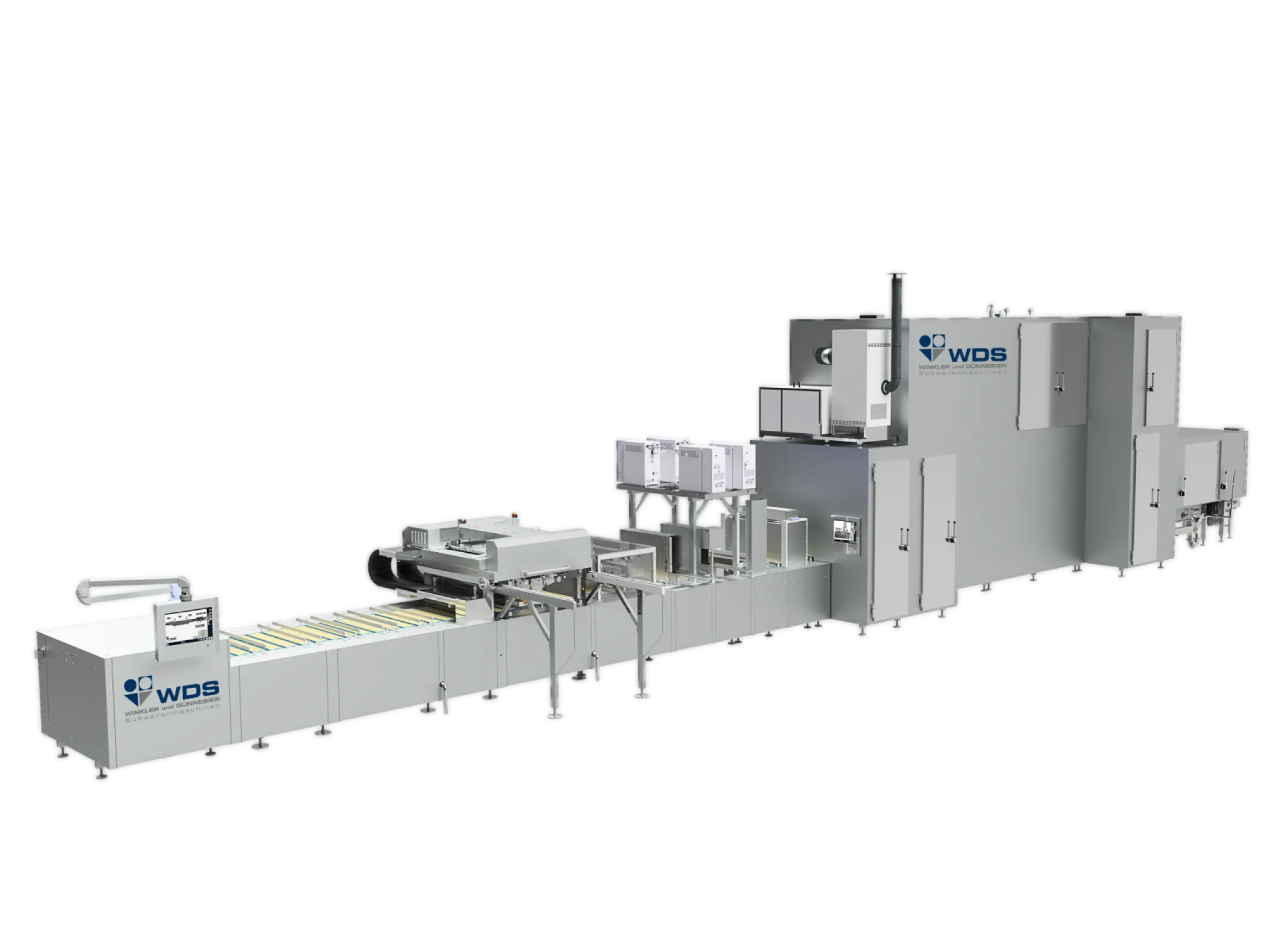 Depositing plant for toffee and fondant