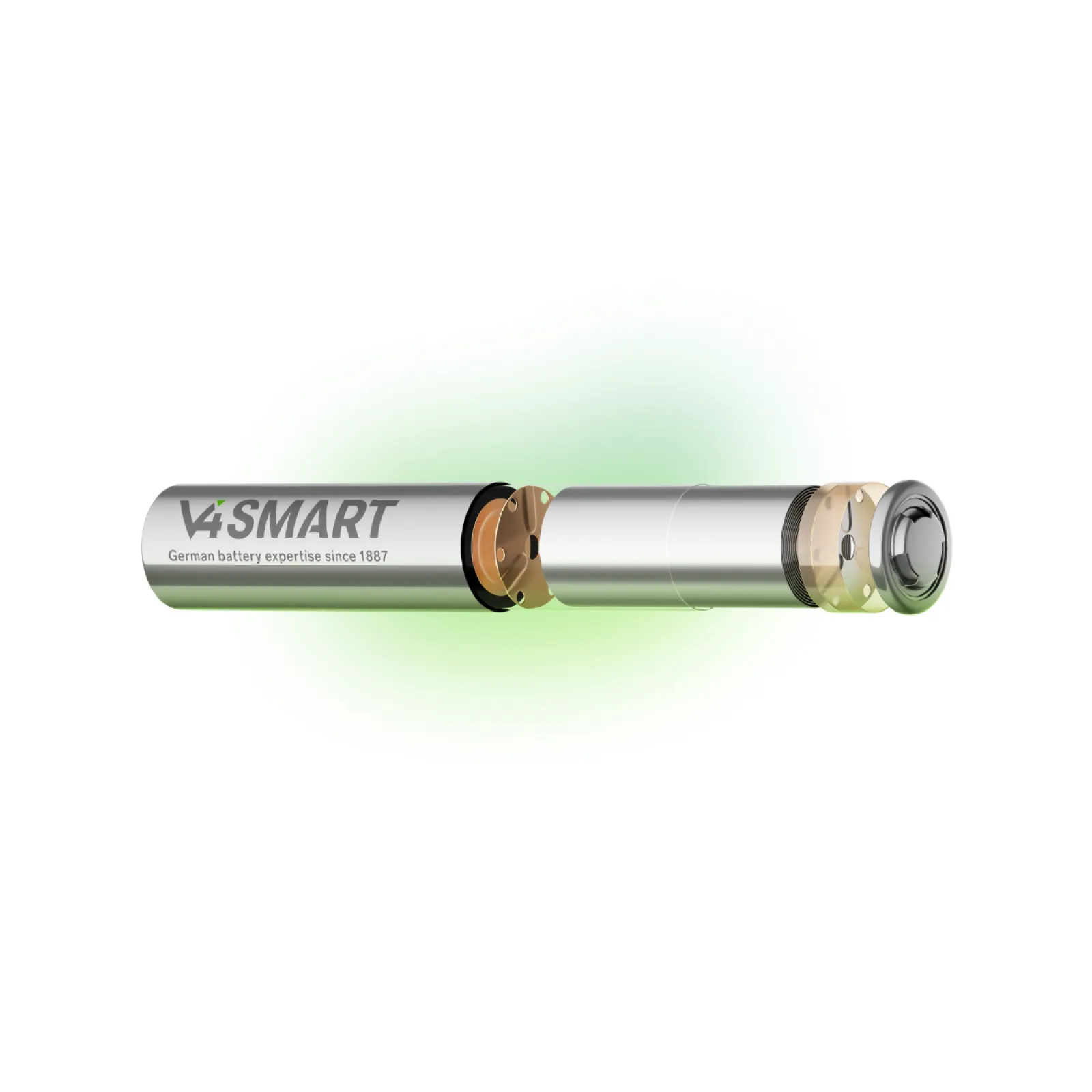 All V4Smart cells are Tabless. The advanced tabless architecure enables the ultra-low internal resistance and exceptional thermal stability at high loads.