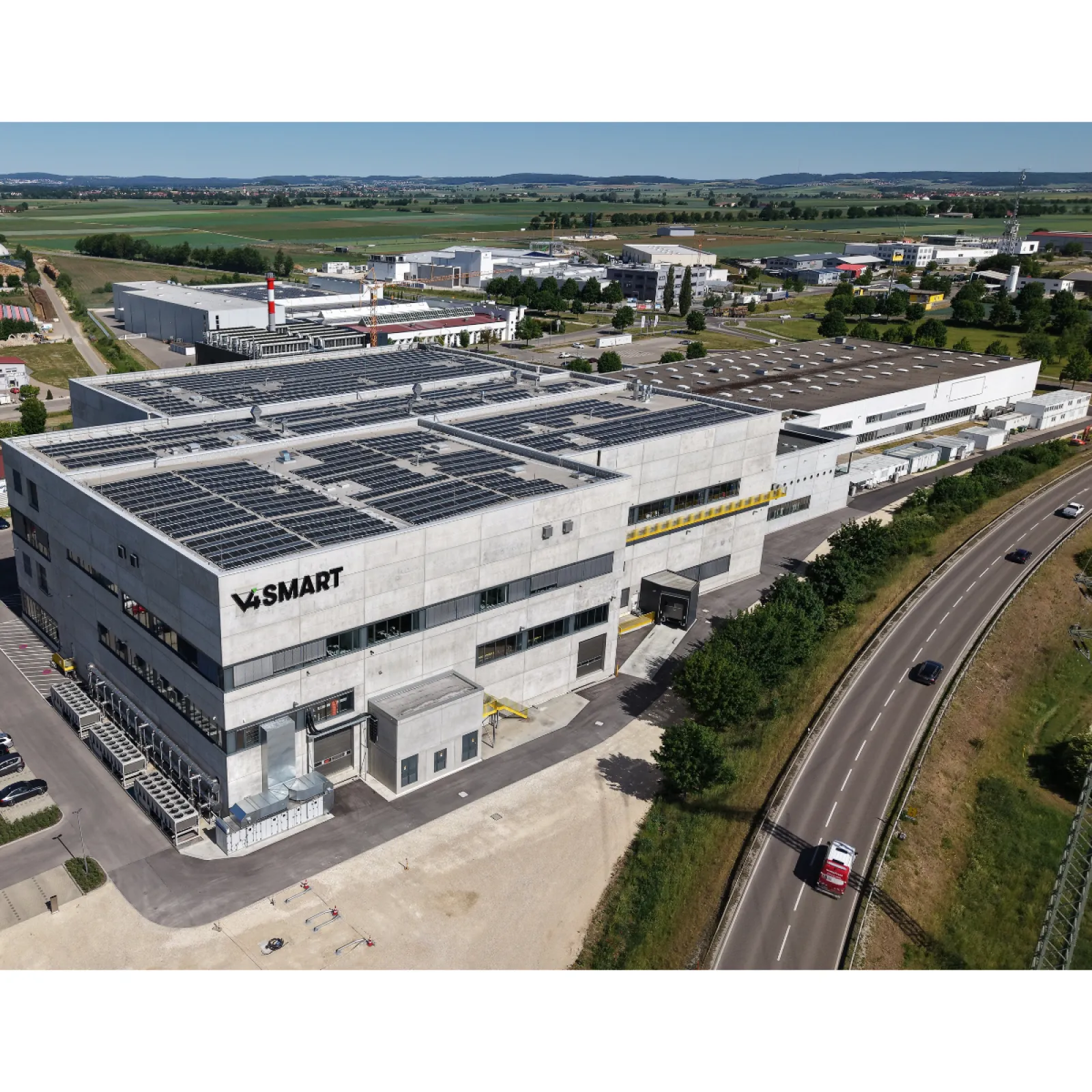 V4Smart Headquarter in Nördlingen, Bavaria, Germany