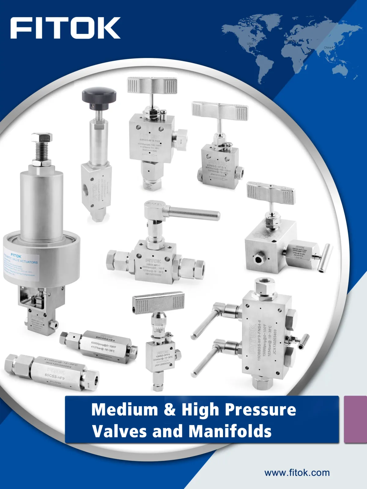 Medium & High Pressure Valves and Manifolds