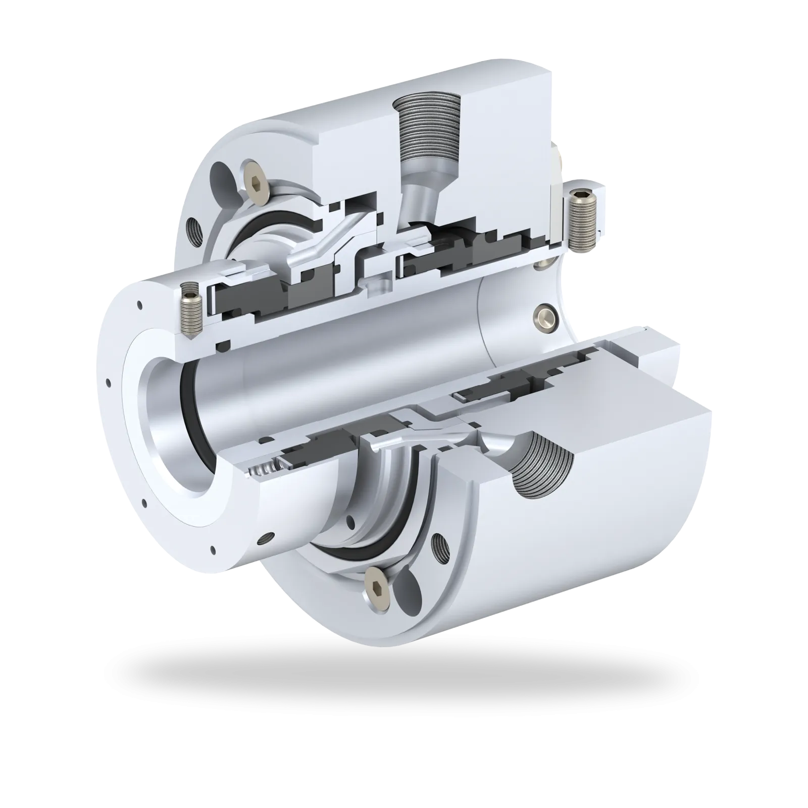 H75A4-T - API 682 Category 2 and 3, Type A, Arrangement 2 and 3 seal Dual seal in face-to-back arrangement Balanced Cartridge unit Rotating multiple springs Integrated pumping device Suitable for pressure reversals Replaces the H75VK seal