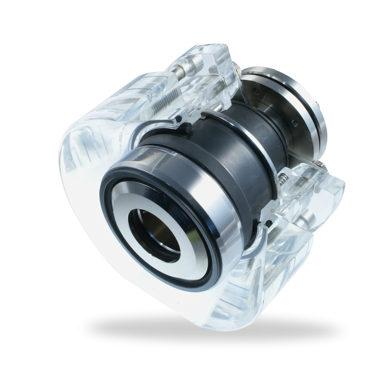 HR - Single seal Balanced Independent of direction of rotation Multiple springs stationary Seat rotating Seat arranged directly behind the impeller Spring protection sleeve