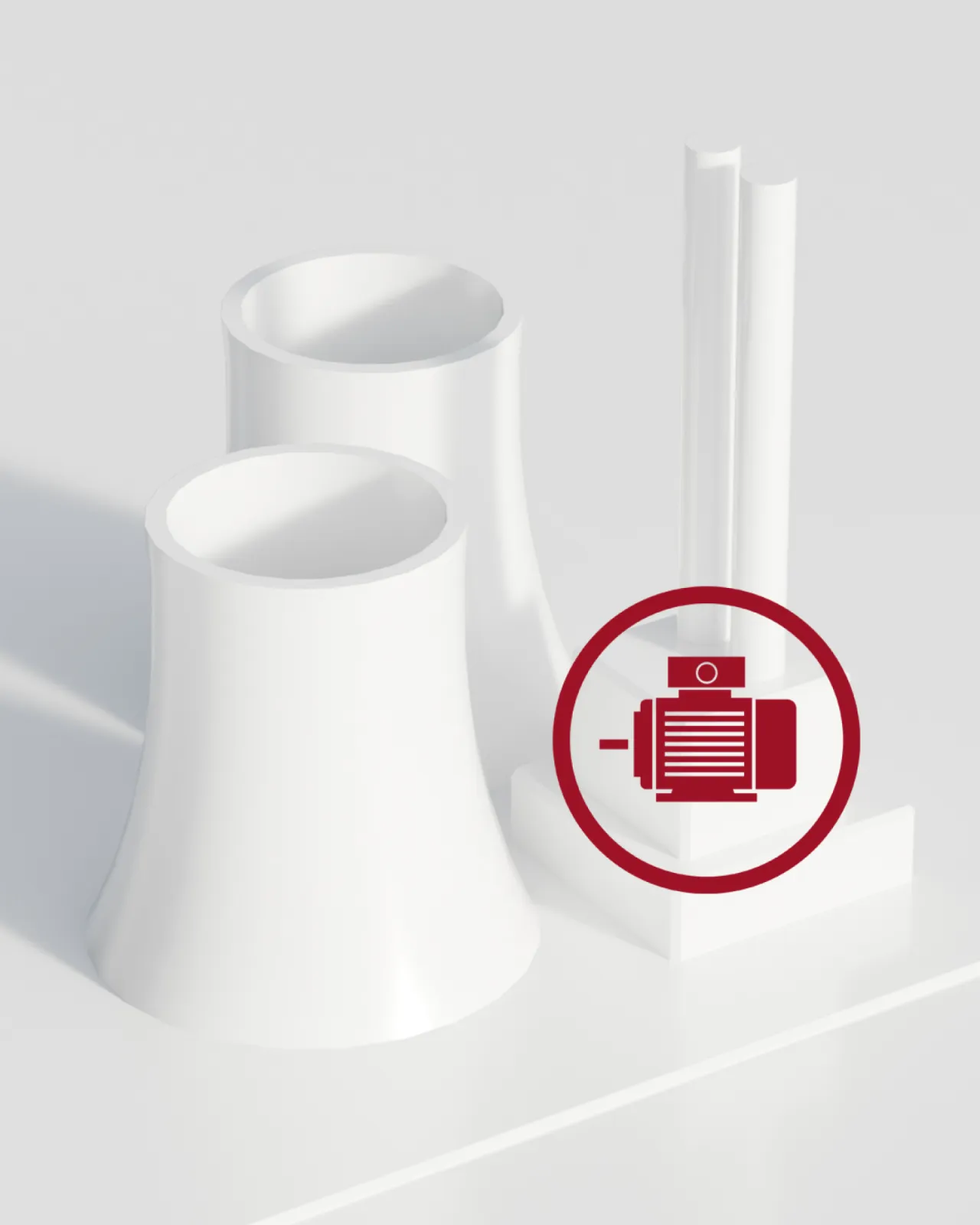 Emergency DC motors for oil lube skids