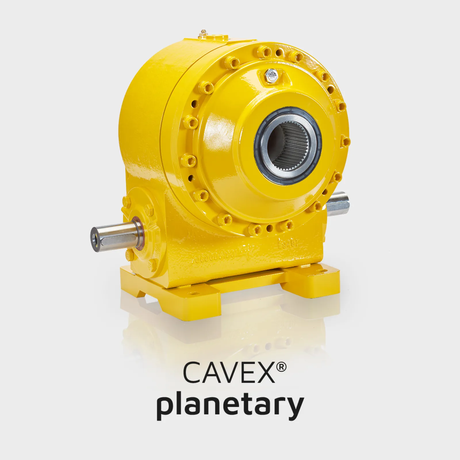 Our highly efficient worm-planetary gearbox enables the highest efficiencies in a construction up to 70% more compact.  Integration into your application made easy.