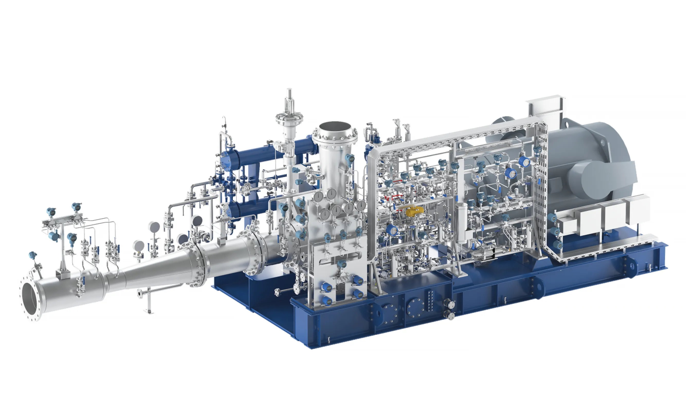Hydrogen is one of the most important chemical elements and is a component of nearly all organic compounds. In response to the challenges of the energy transition, numerous new hydrogen-based processes are emerging, thereby building on the already significant role of hydrogen in numerous chemical processes. One example is oxo synthesis, also known as hydroformylation. The large-scale process is used to produce aldehydes. Hydrogen serves as one of the starting products of the process. The resulting aldehydes are usually hydrogenated to form alcohols and are ultimately used as plasticizers, raw materials for laundry detergents and cleaning agents, or solvents. Because the process gas has a high hydrogen content, the material’s resistance to hydrogen embrittlement by the medium poses a special challenge. Hydrogen is one of the most important chemical elements and is a component of nearly all organic compounds. In response to the challenges of the energy transition, numerous new hydrogen-based processes are emerging, thereby building on the already significant role of hydrogen in numerous chemical processes. One example is oxo synthesis, also known as hydroformylation. The large-scale process is used to produce aldehydes. Hydrogen serves as one of the starting products of the process. The resulting aldehydes are usually hydrogenated to form alcohols and are ultimately used as plasticizers, raw materials for laundry detergents and cleaning agents, or solvents. Because the process gas has a high hydrogen content, the material’s resistance to hydrogen embrittlement by the medium poses a special challenge.