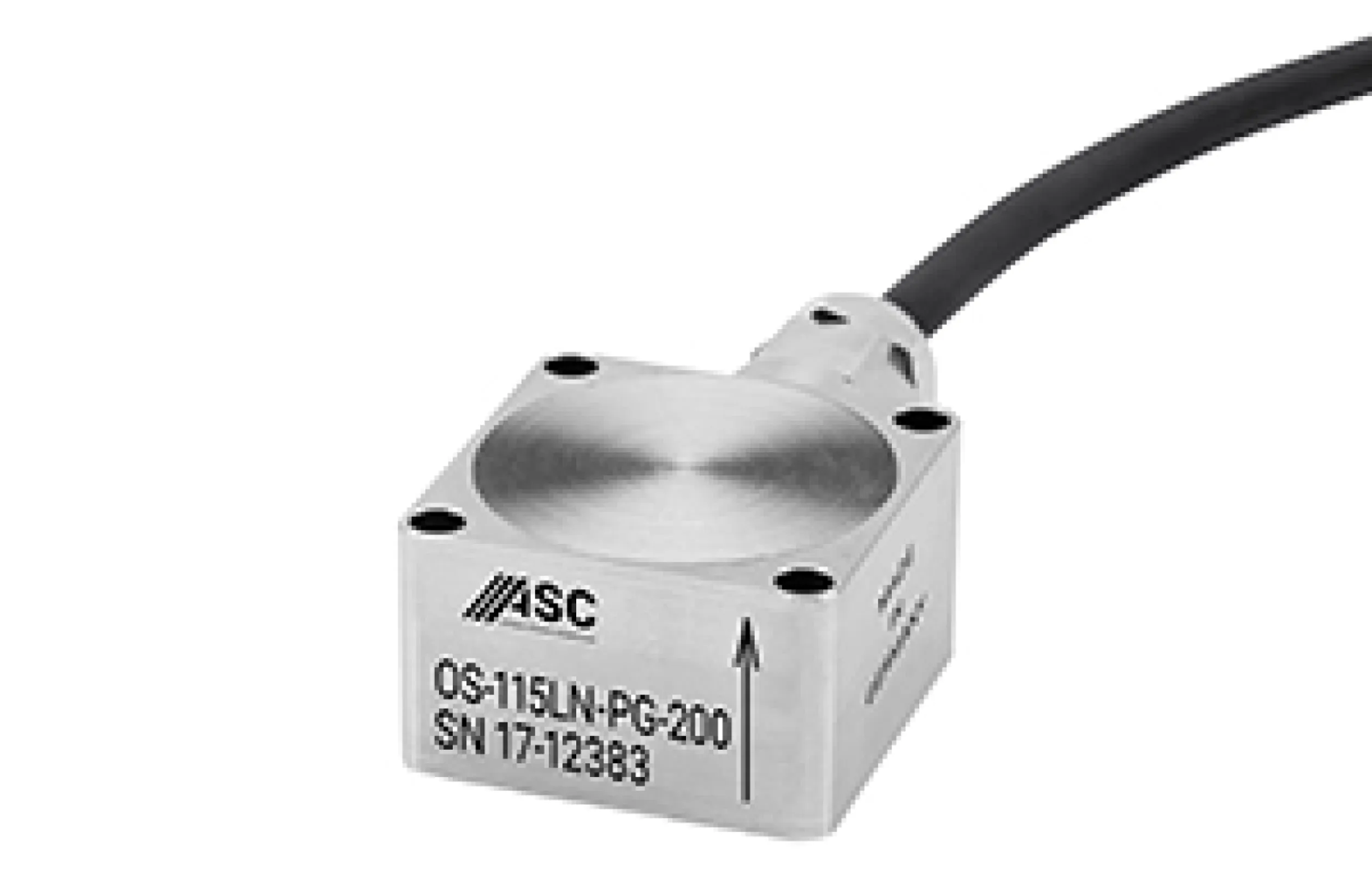 ASC OS-series, MEMS capacitive accelerometer, IP 68, uniaxial, biaxial and triaxial