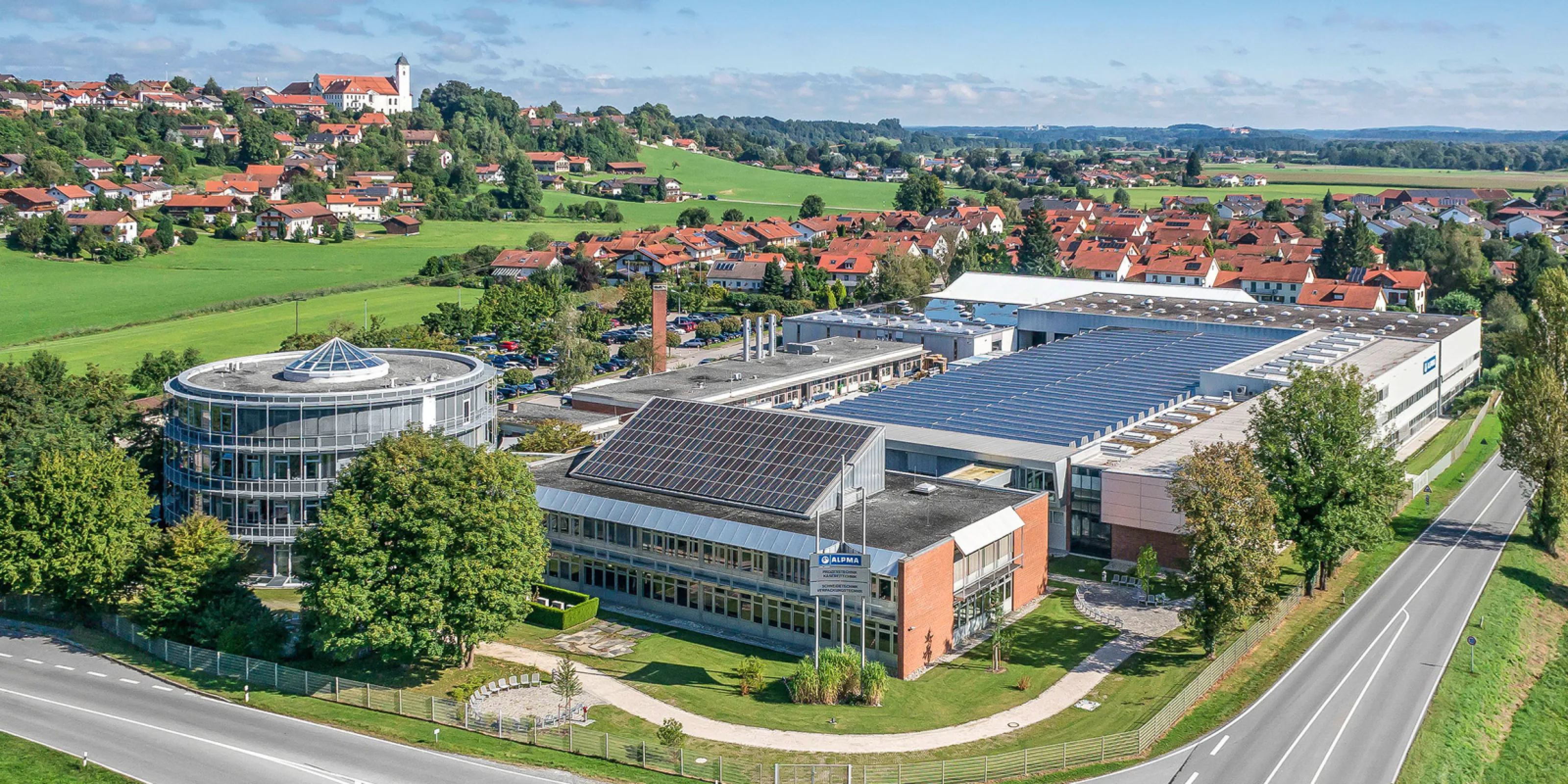 ALPMA's headquarters with production facility