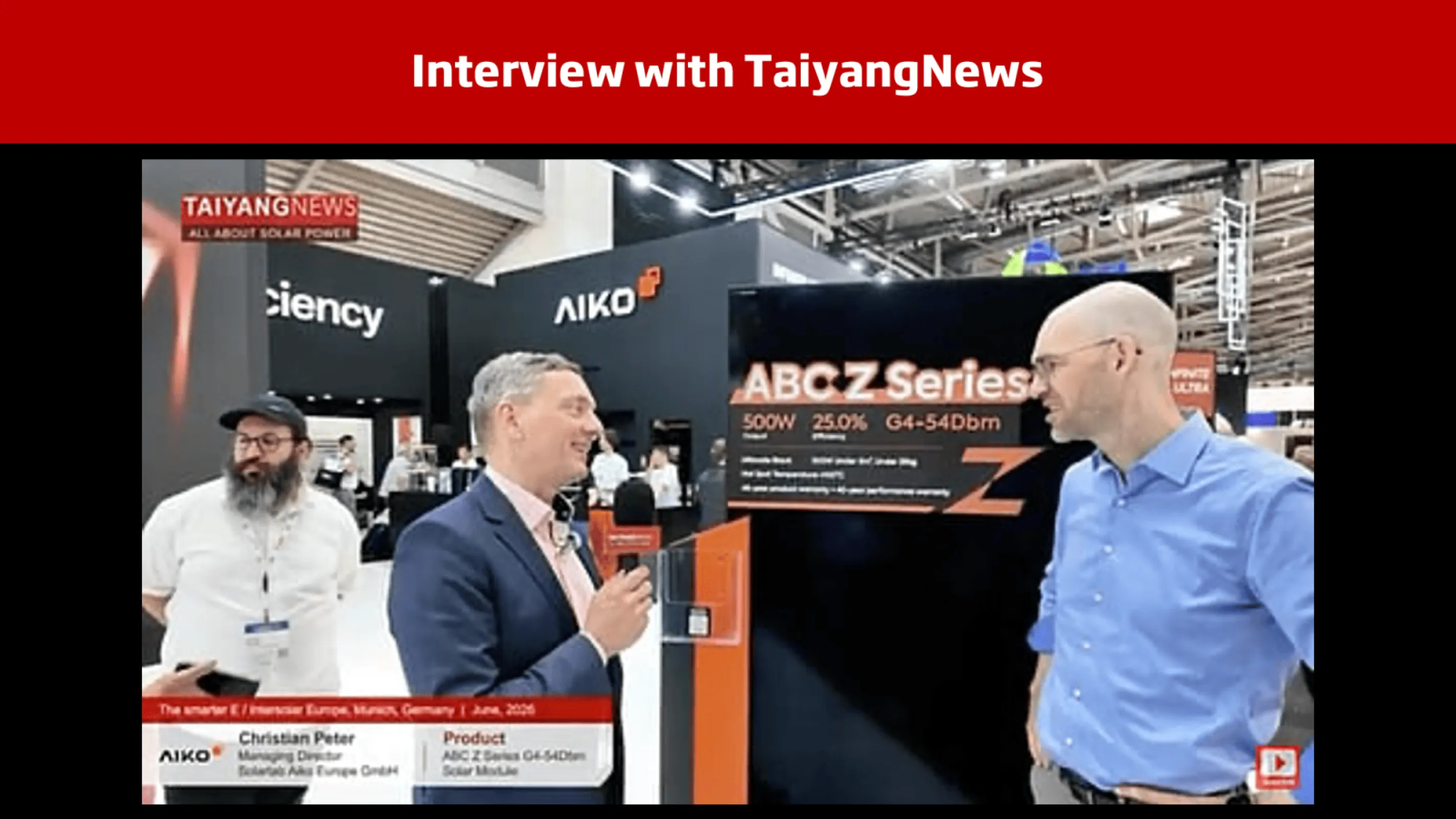 Booth Interview