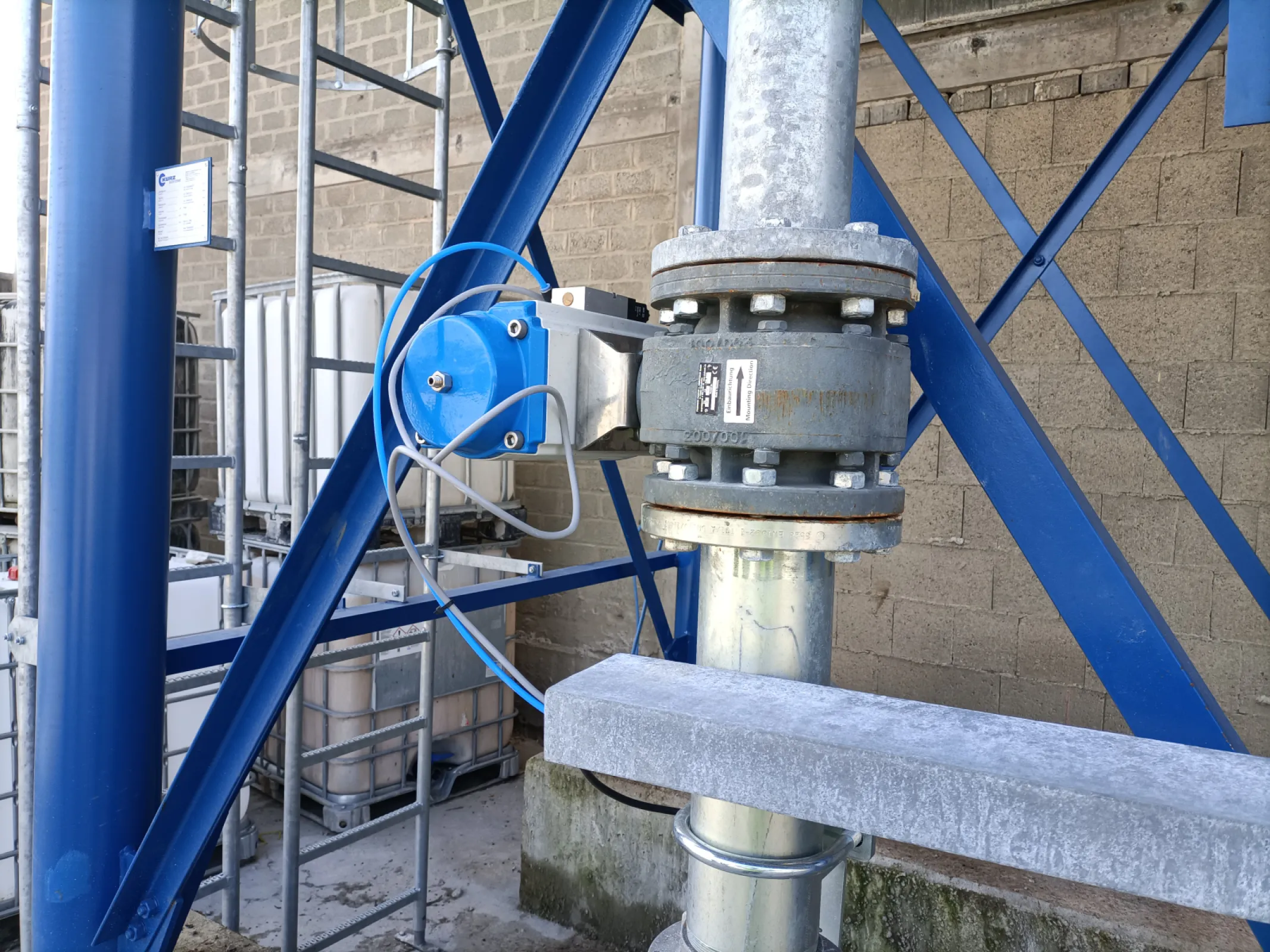 Silo Injection Pipe