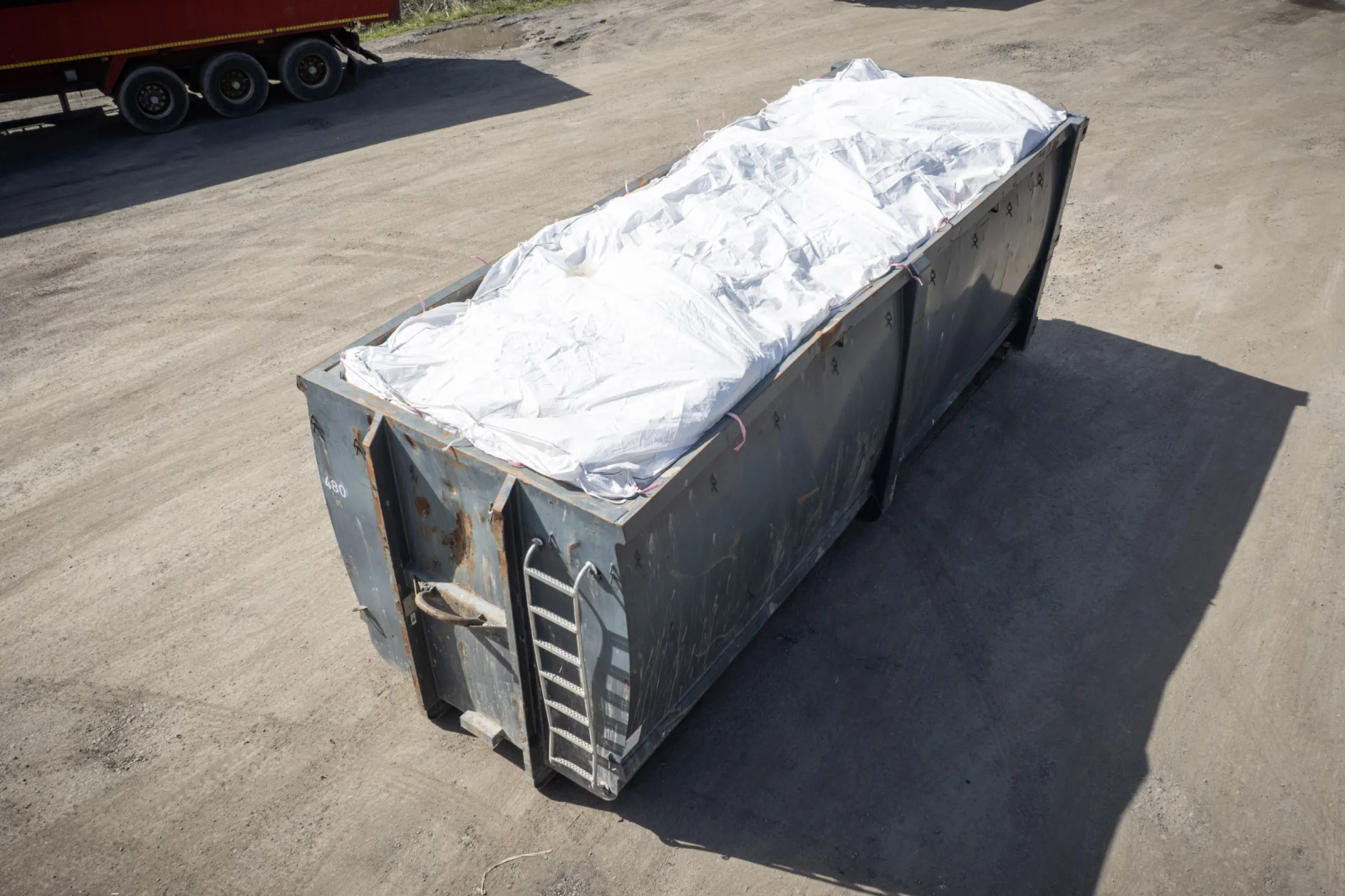 40 m³ Container Liner for Asbestos and Mineral Wool Waste