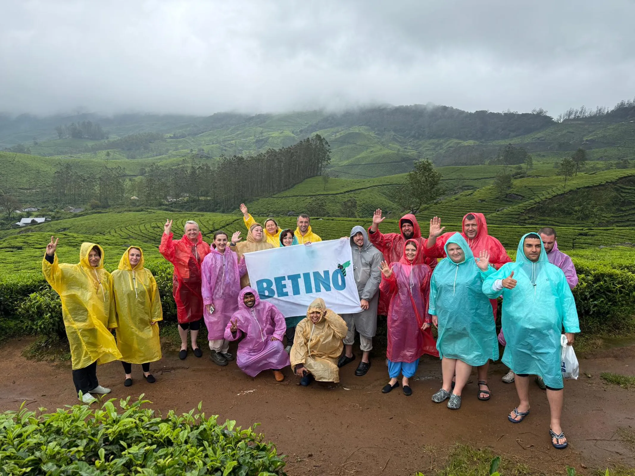 UniferX and partners visit Betino fields in Kerala, India. 1 October 2025.