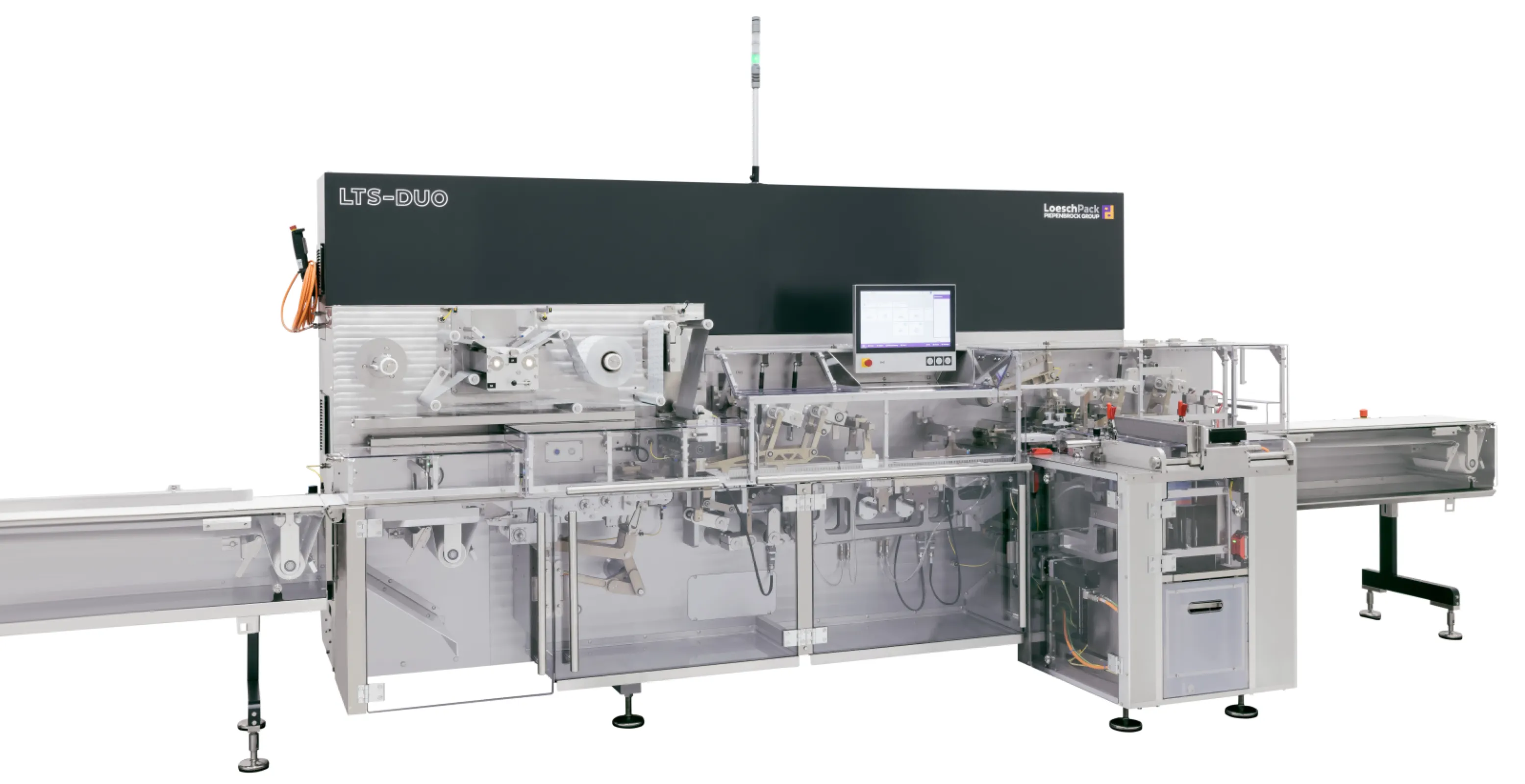 LTS-DUO twin-station fold wrapping machine - Highspeed for chocolate bars